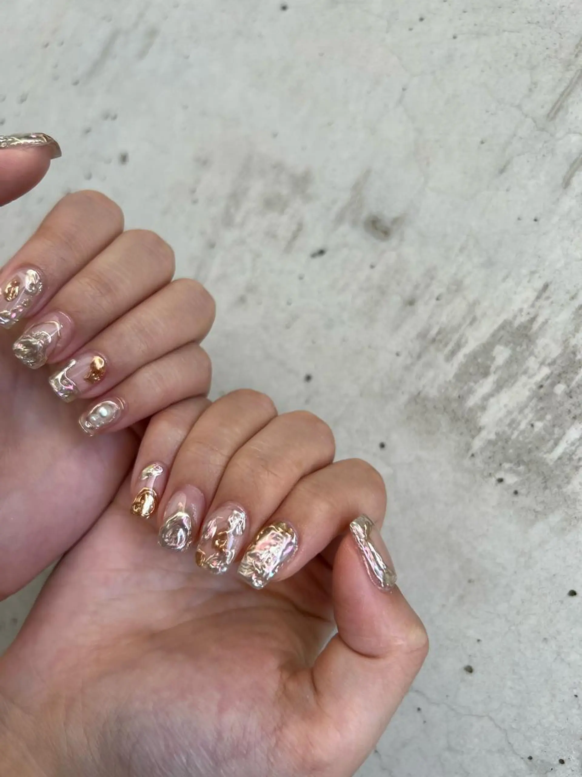 ネイル 持ち込み ニュアンスネイル Charme. NOBUKOのネイルデザイン