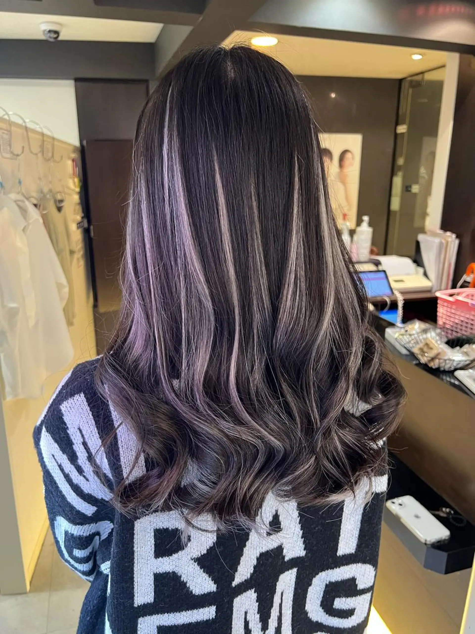 ロング エクステ ヘアカラー エクステ カラコレなんば店 Maayaのヘアスタイル