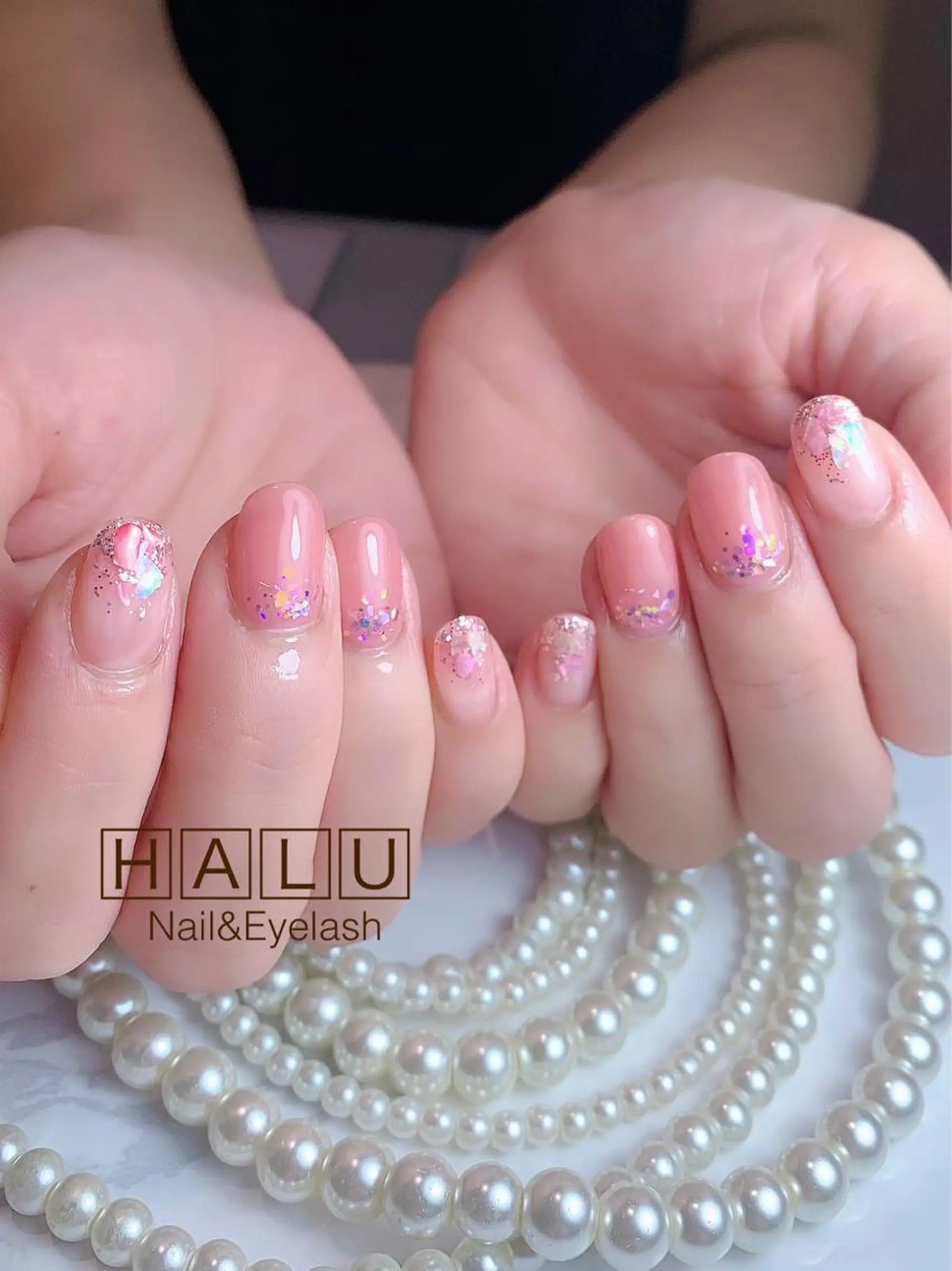 ネイル キラキラネイル HALU ハルのネイルデザイン