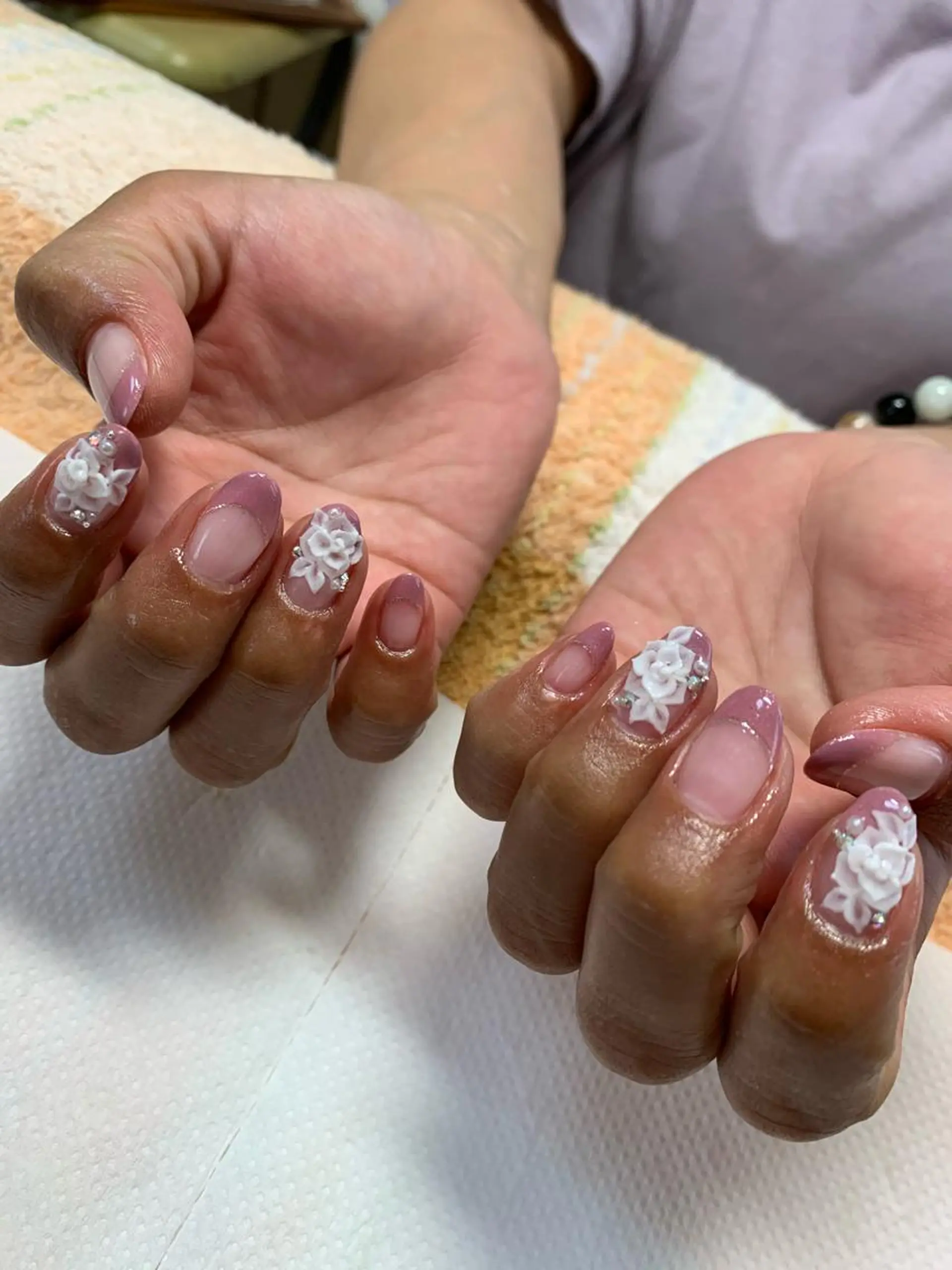 ネイル rukianail 新里のネイルデザイン