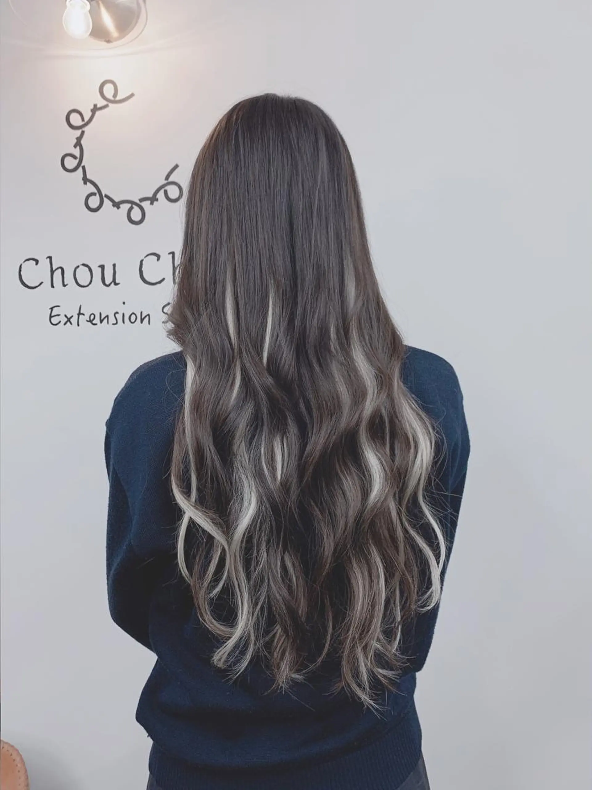 ロング ハイライト アイラッシュ ヘアーエクステ専門店のマツエク・マツパデザイン
