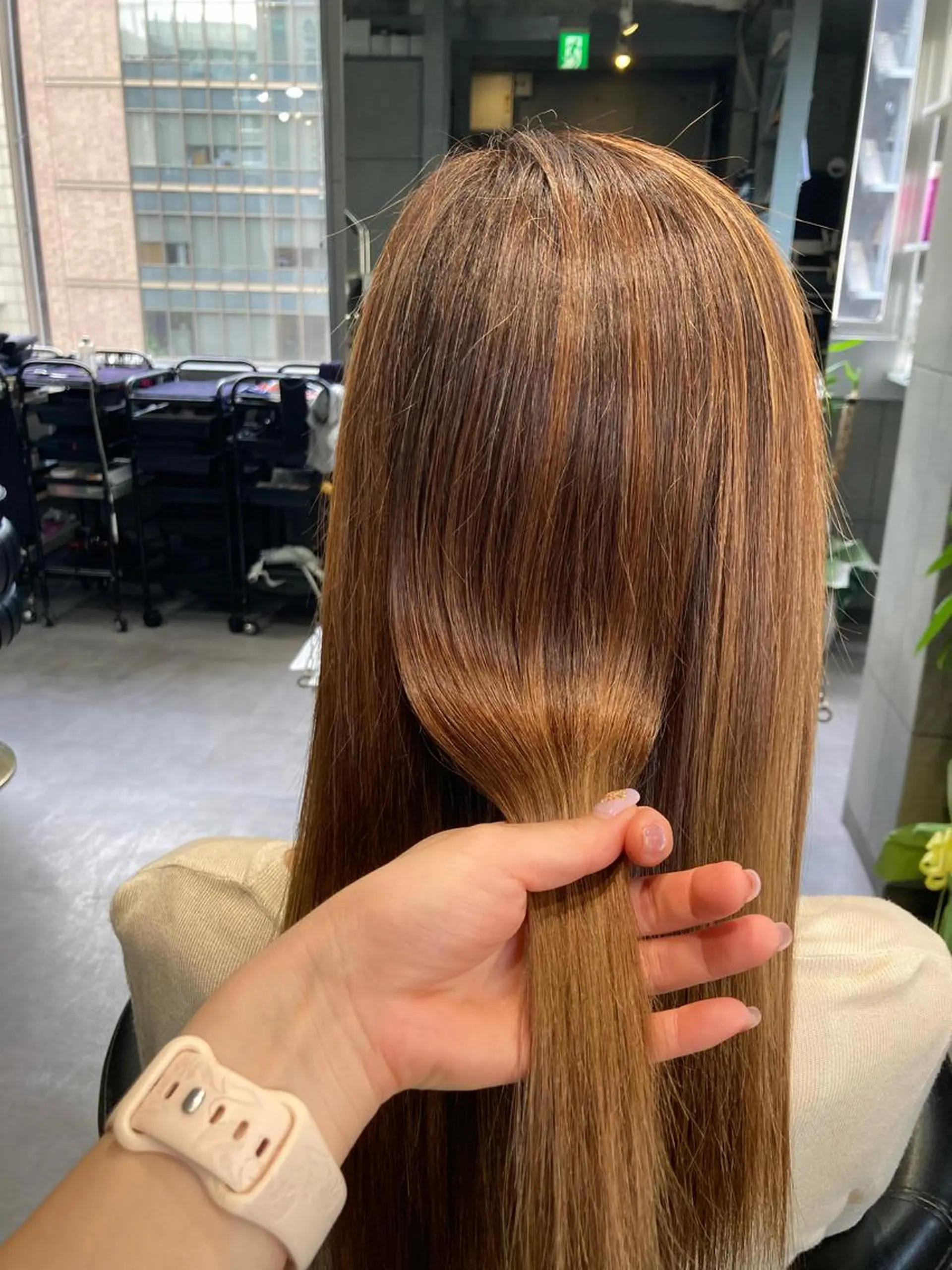 ロング 髪質改善☺︎縮毛矯正 ふじい まりんのヘアスタイル