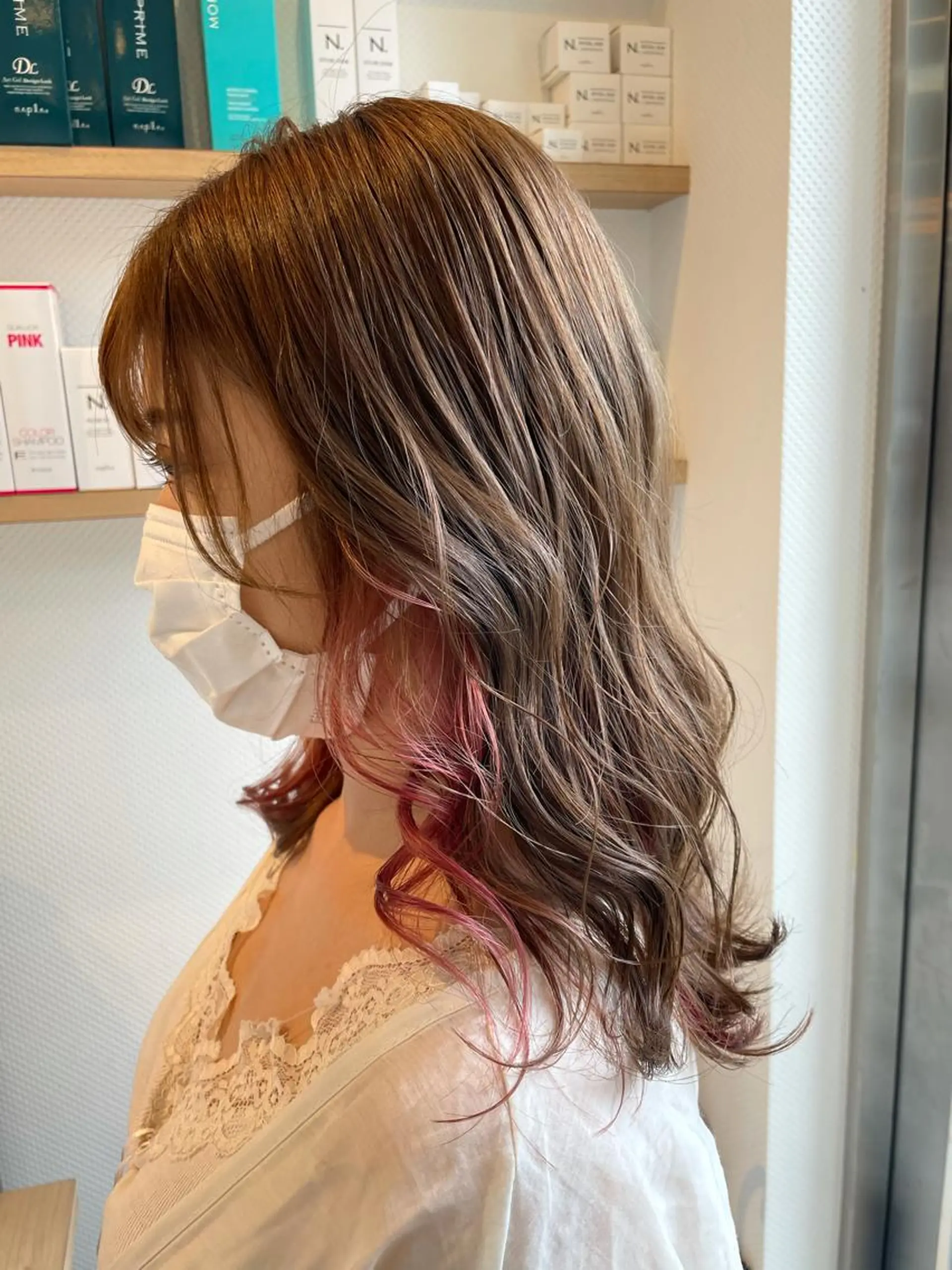 ミディアム 髪質改善N°rico 杉本怜美のヘアスタイル