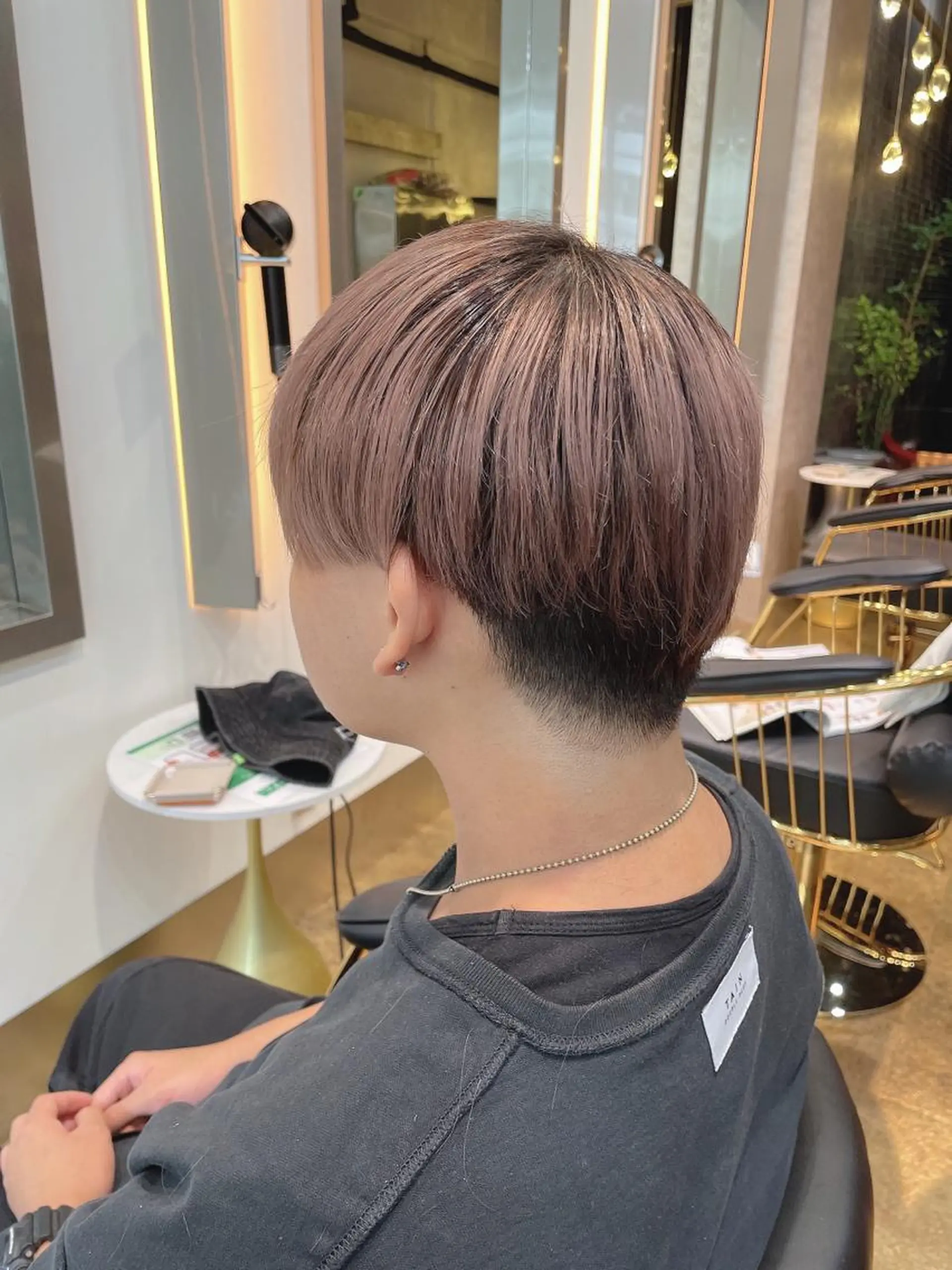 メンズ マッシュ 藤原 将兵のヘアスタイル