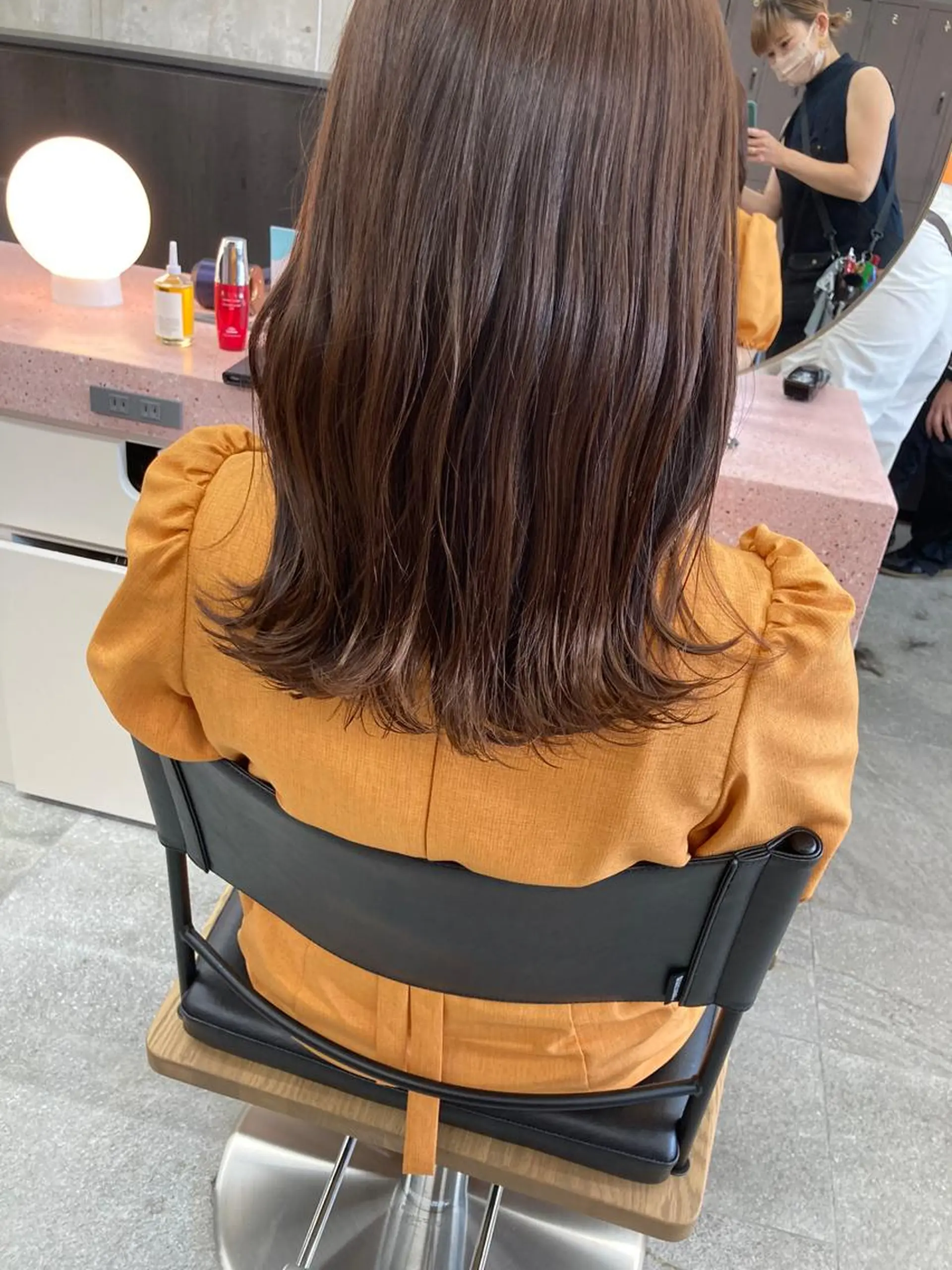 ミディアム カラー ベージュカラー 小木曽智美 /ボブ/ショートのヘアスタイル