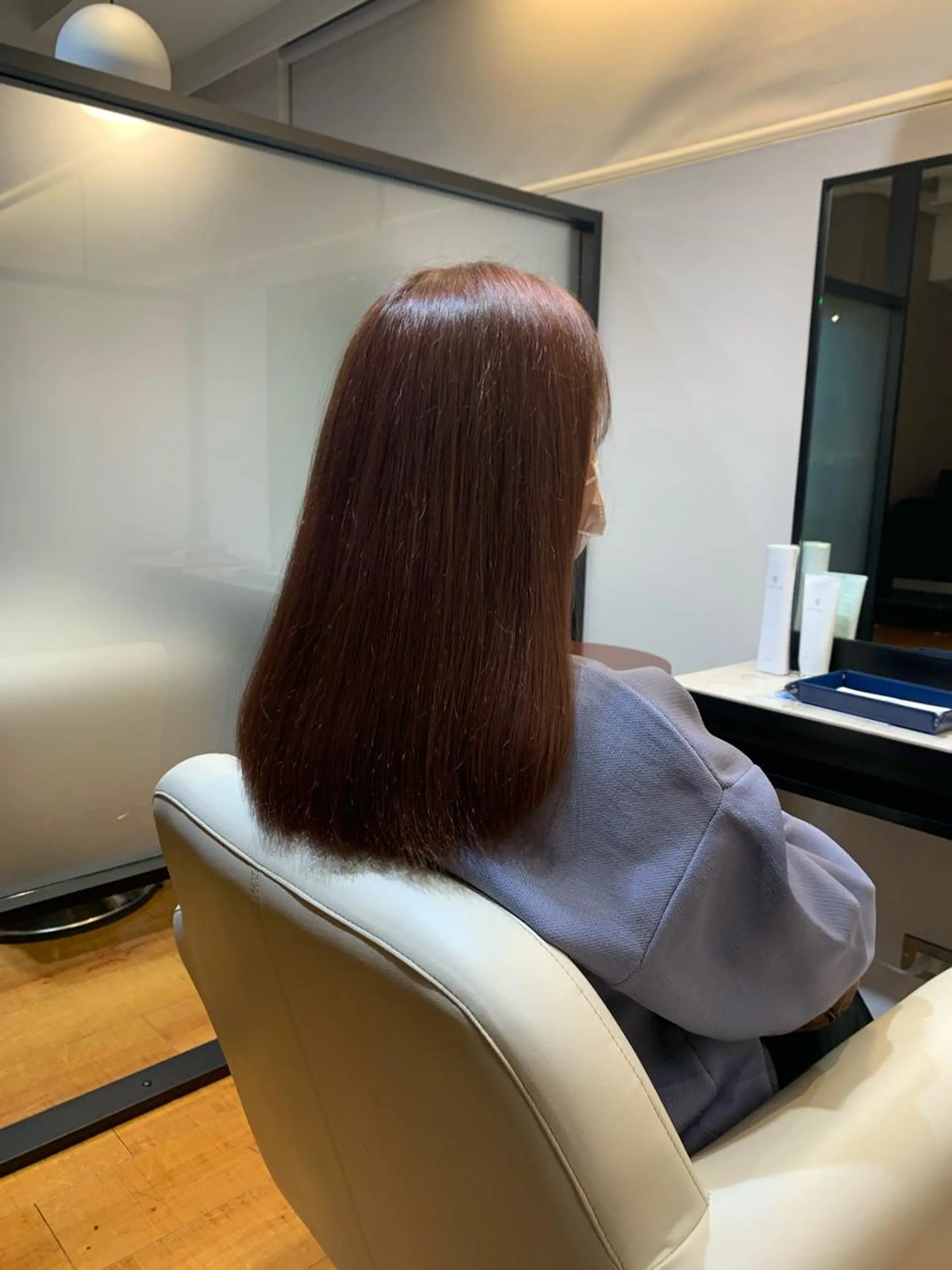 ロング 松元 裕樹のヘアスタイル