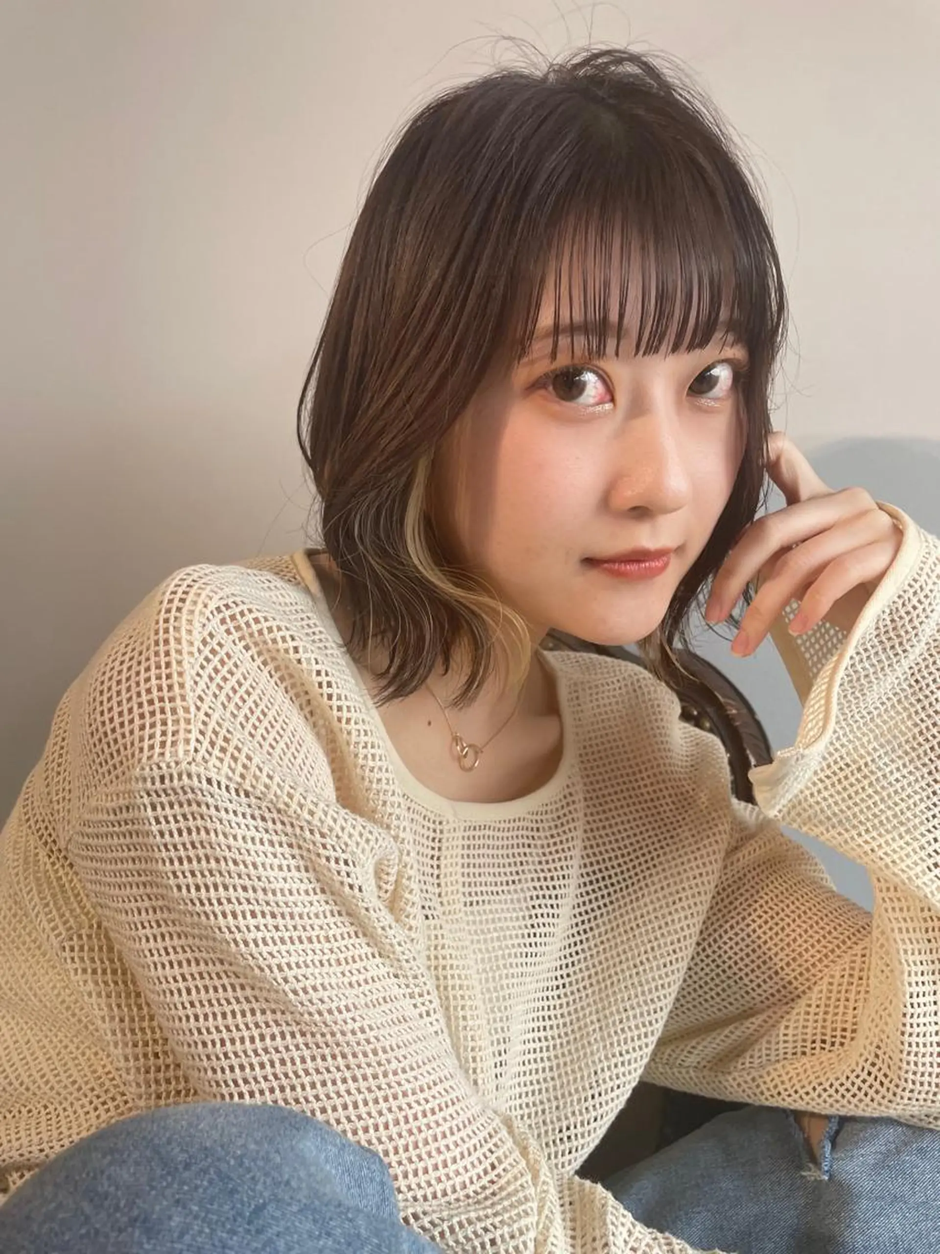 ショート カラー ヘアアレンジ キッズ マツエク・マツパ アイブロウ 透明感カラー/推しカ ラー☁️JURAのヘアスタイル