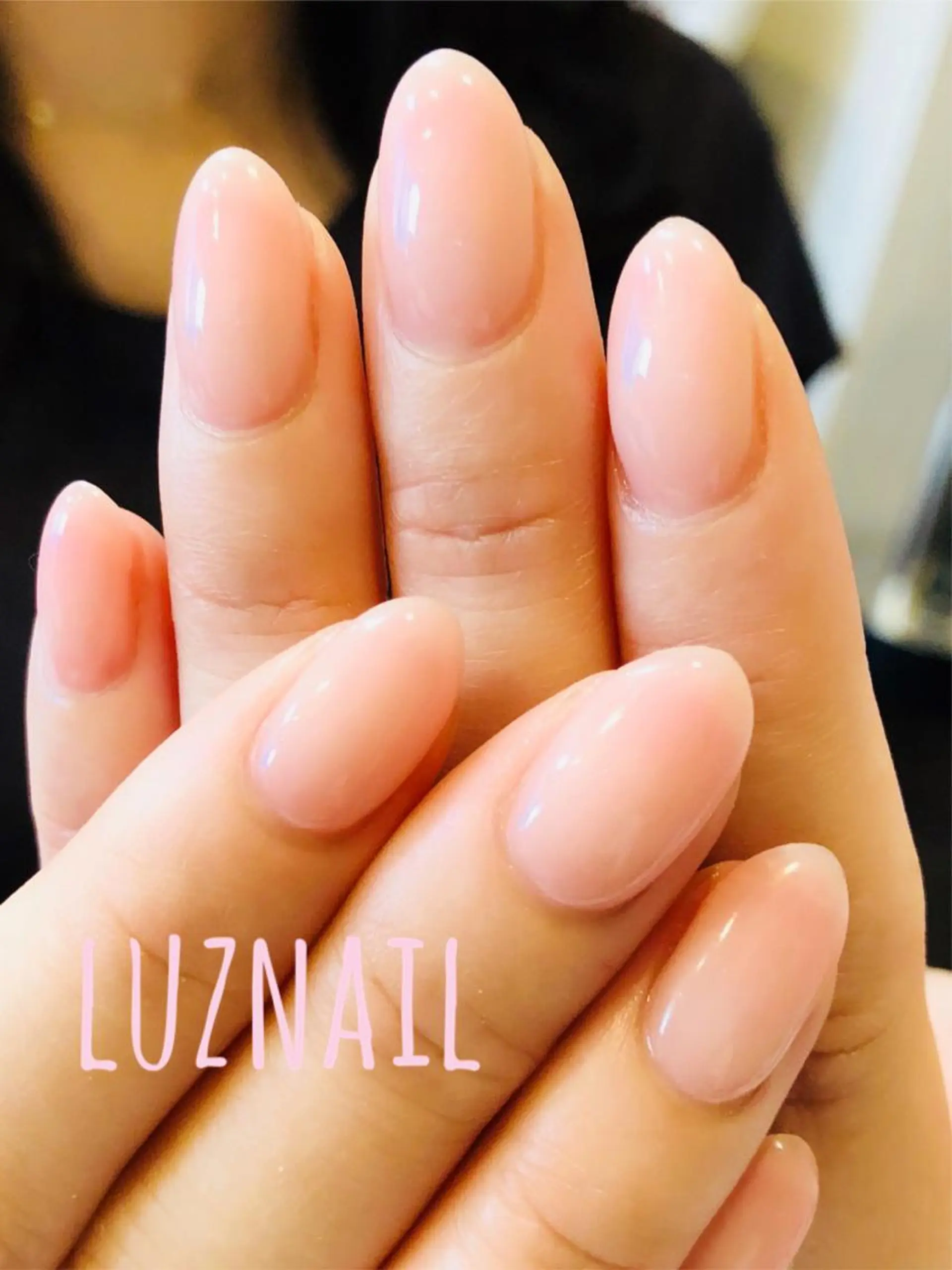 ネイル ワンカラーネイル ハンドネイル パラジェル lira nailのネイルデザイン