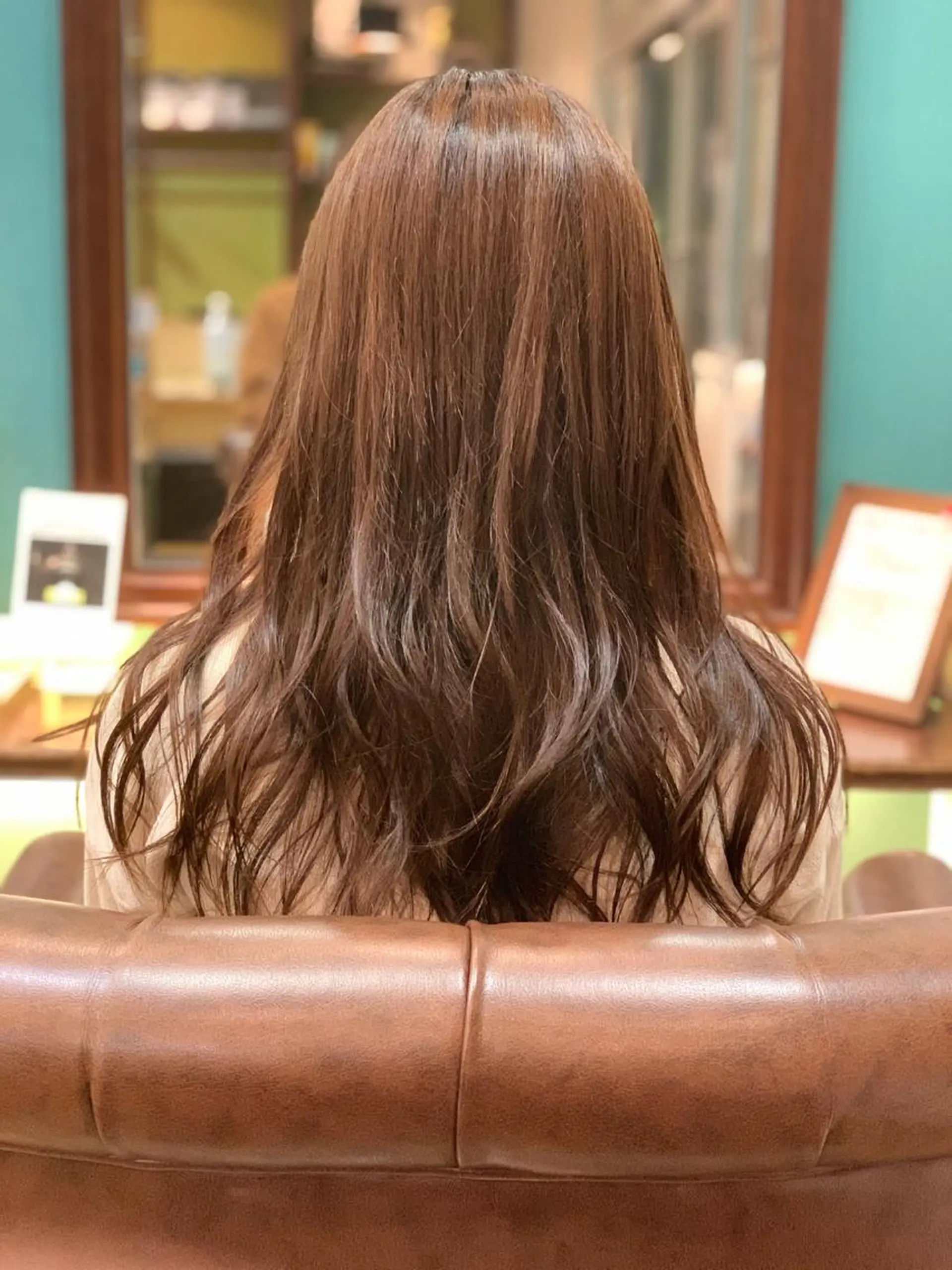 ロング レイヤーカット カット特化美容師 齋藤桐のヘアスタイル