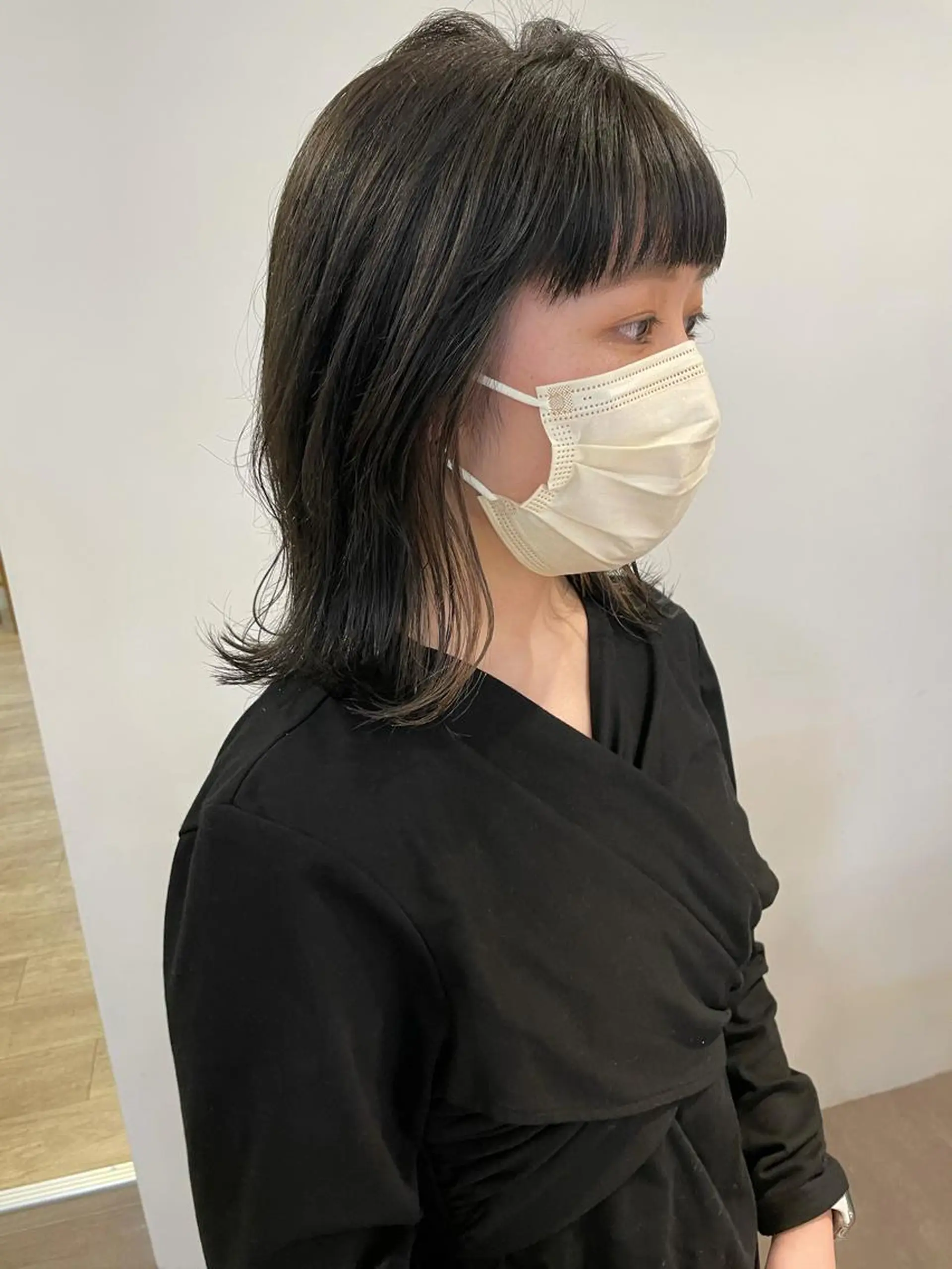 カラー 大迫 江梨のヘアスタイル