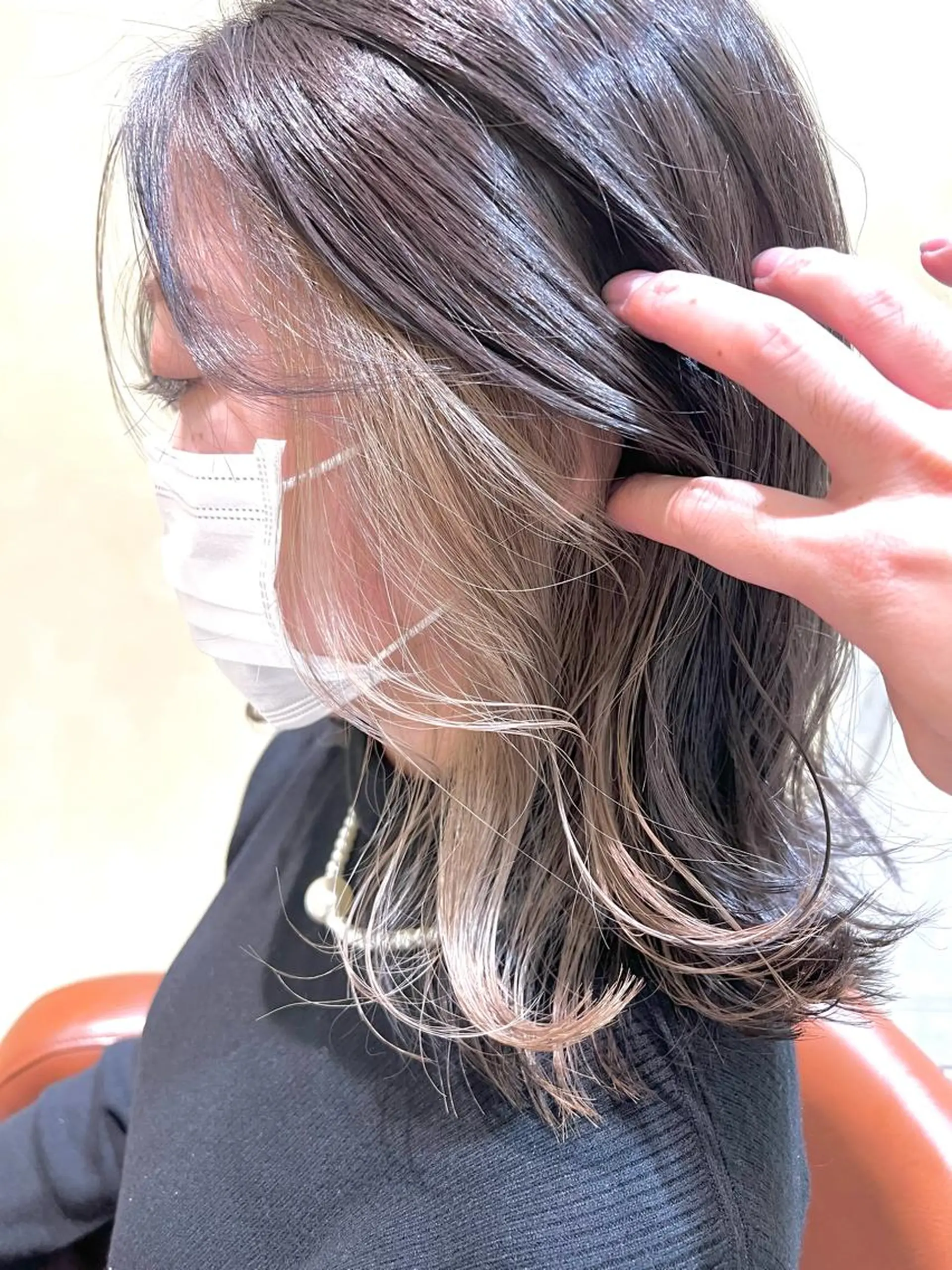 カラー 髪質改善✨️レイヤー クボタリョウのヘアスタイル