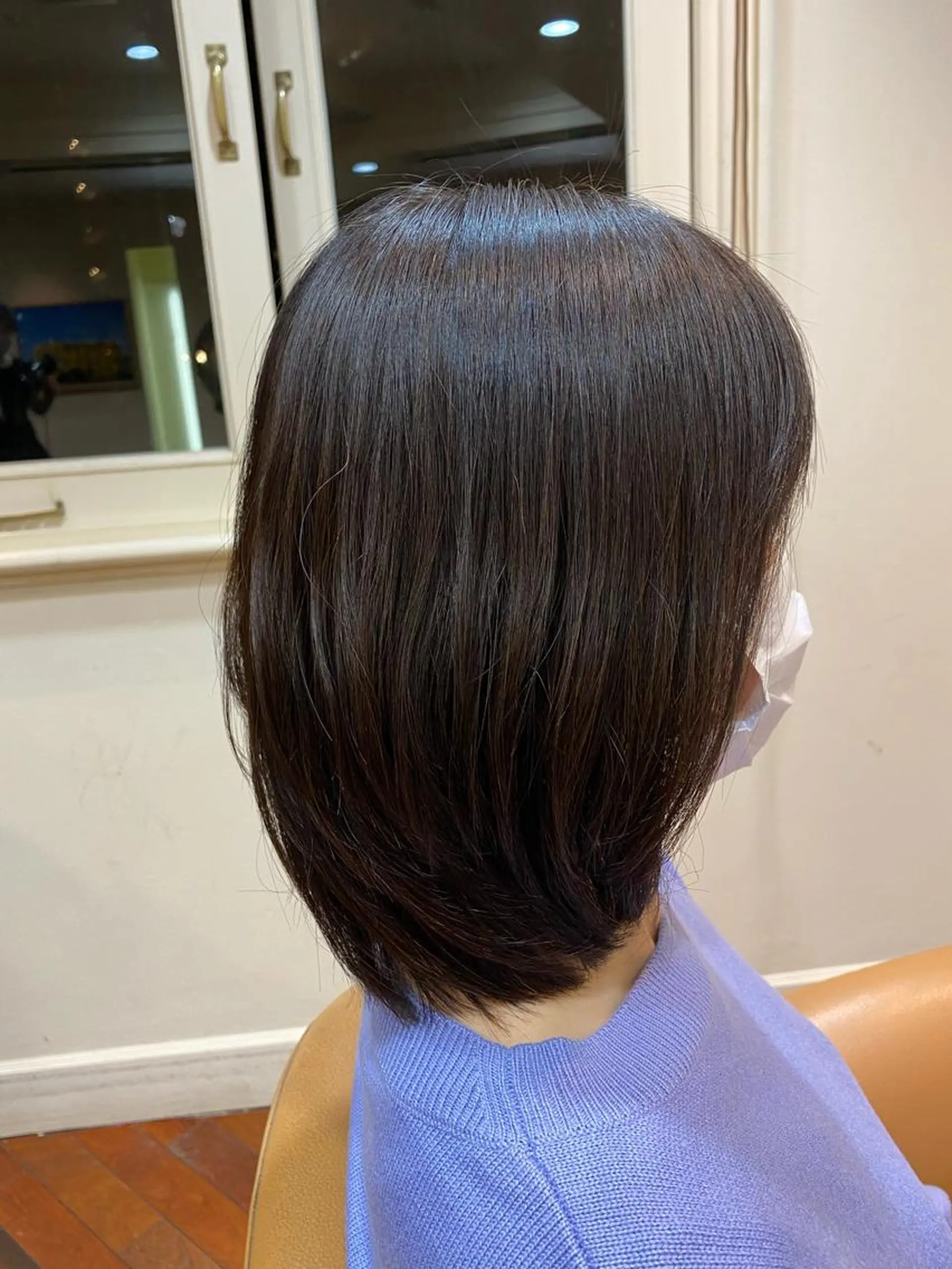 ミディアム カラー グラデーションカラー 似合わせカット/ すずきたつやのヘアスタイル