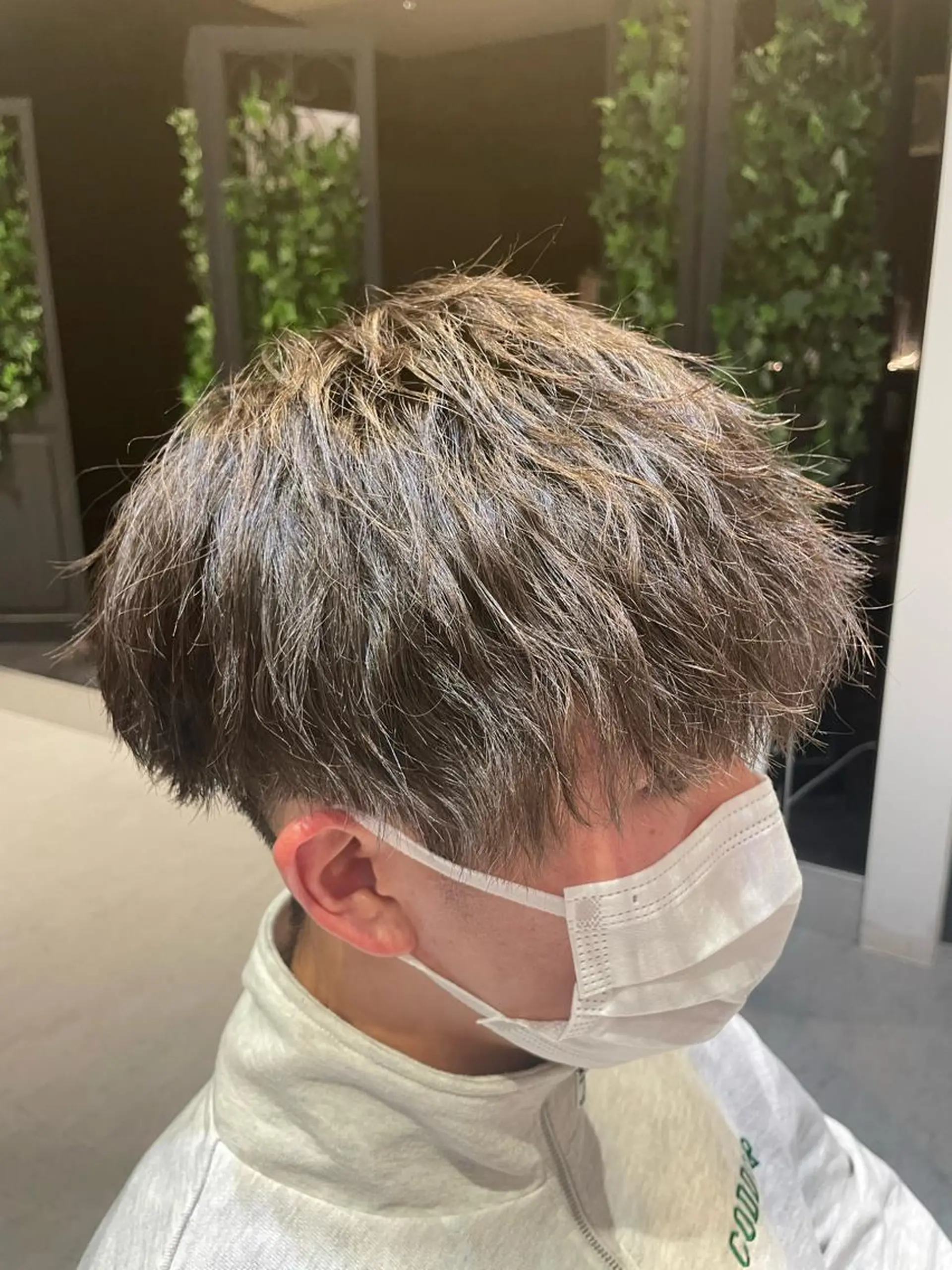 パーマ メンズ 野村 俊太のヘアスタイル