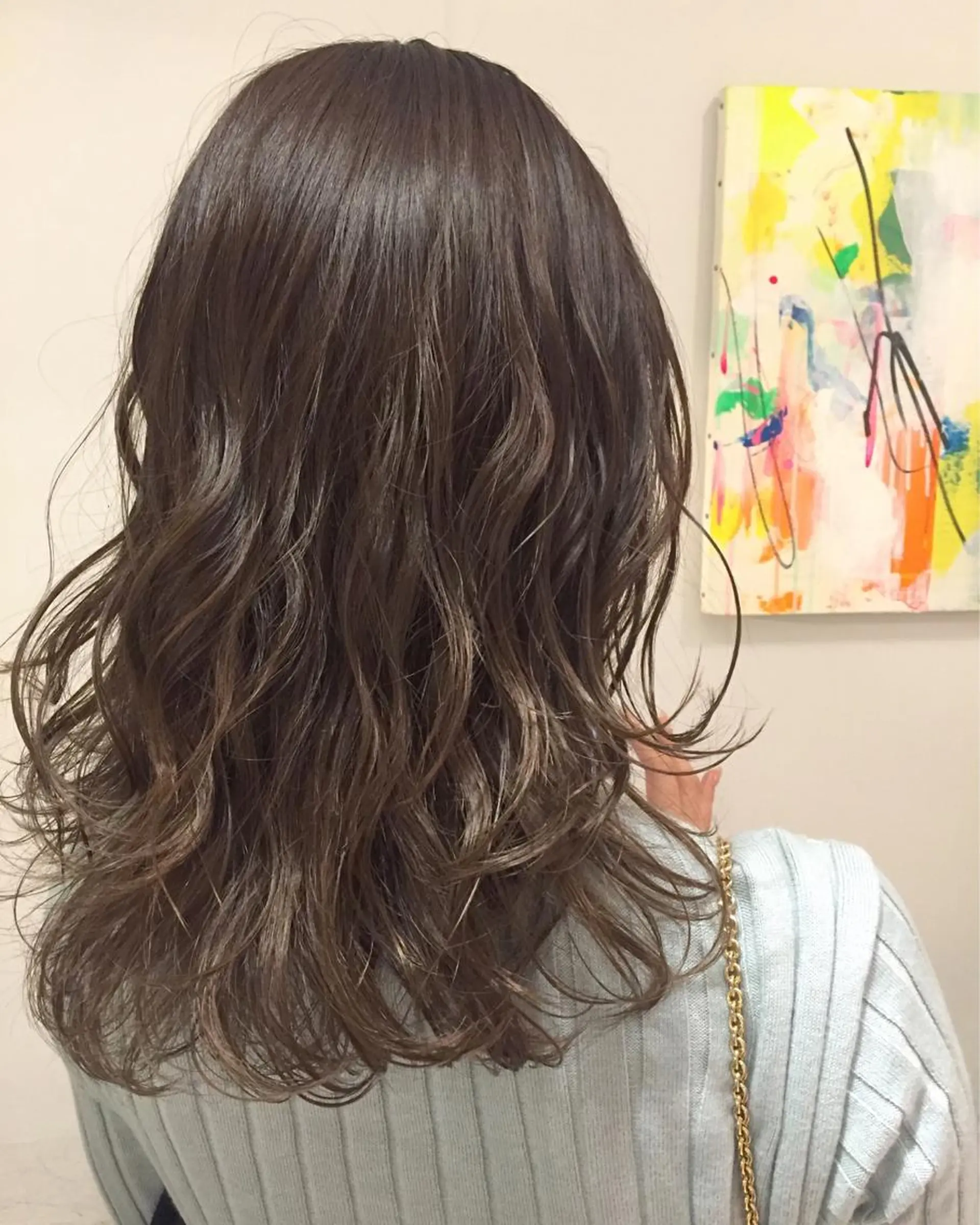 ミディアム カラー 💘透明感カラー💘 沖本 将宏のヘアスタイル