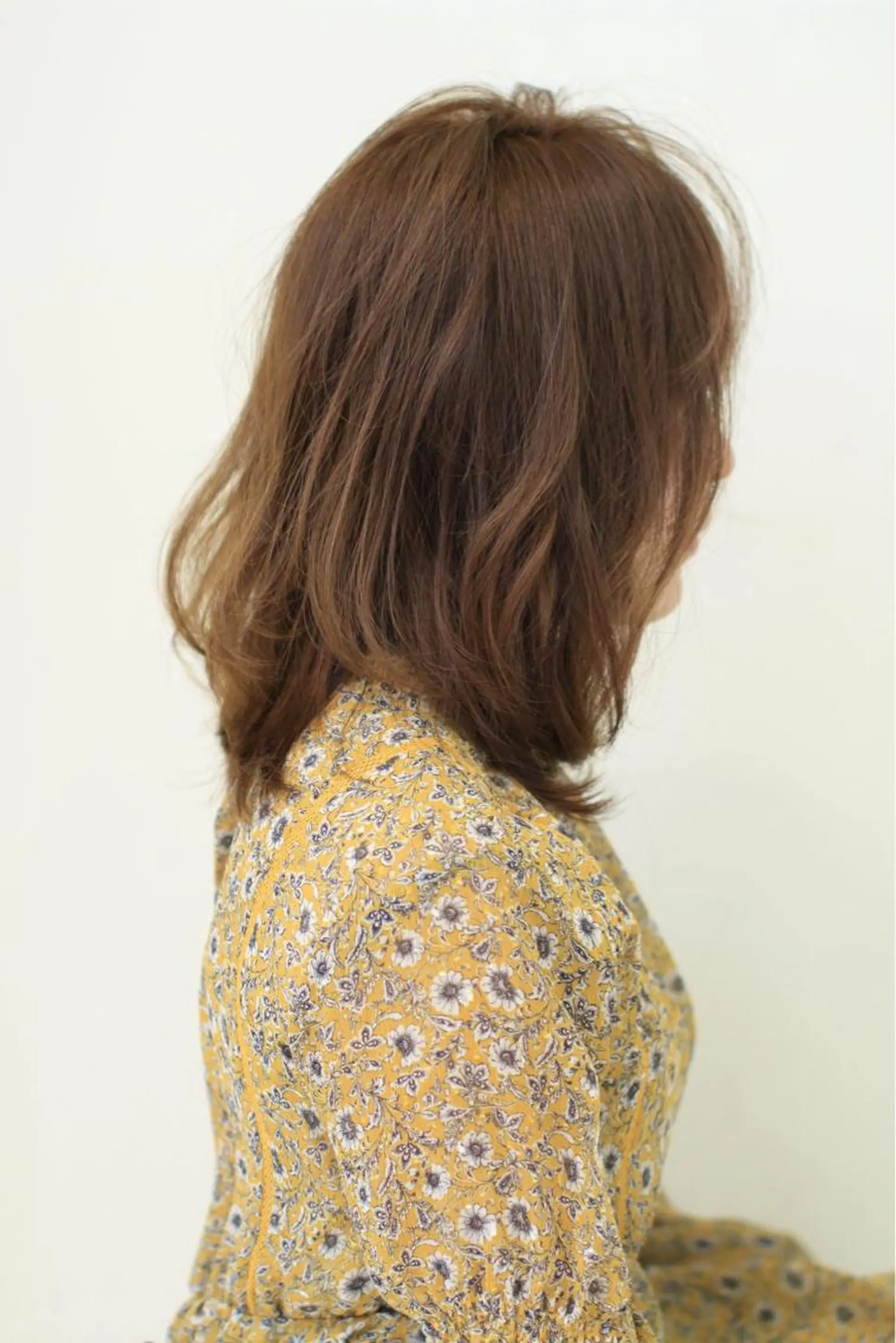 ミディアム カット ヘアカラー トリートメント 青木 大輔のヘアスタイル