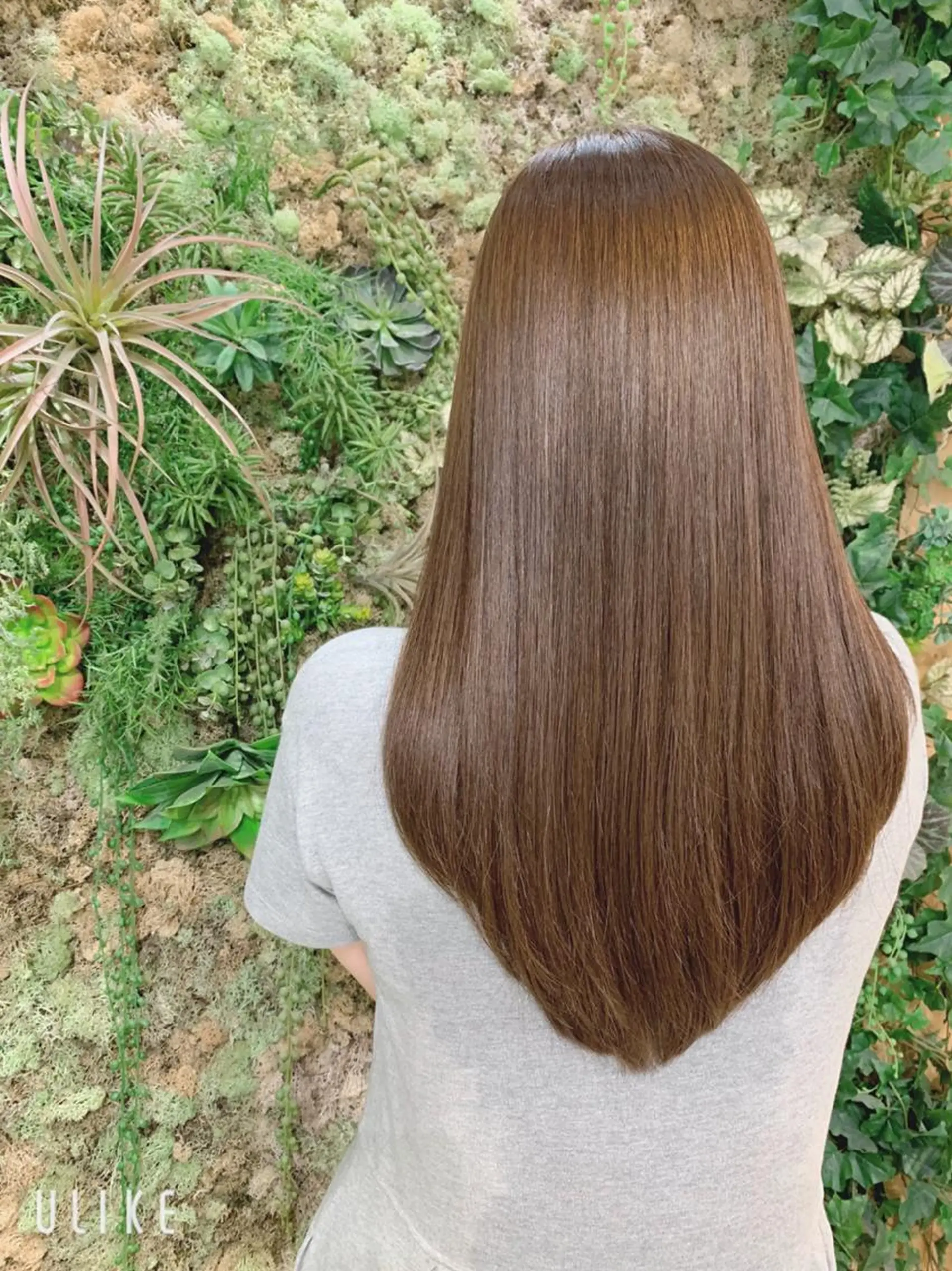 ロング カット 縮毛矯正 トリートメント ヘッドスパ 支持率No.1💖 オチアイのヘアスタイル