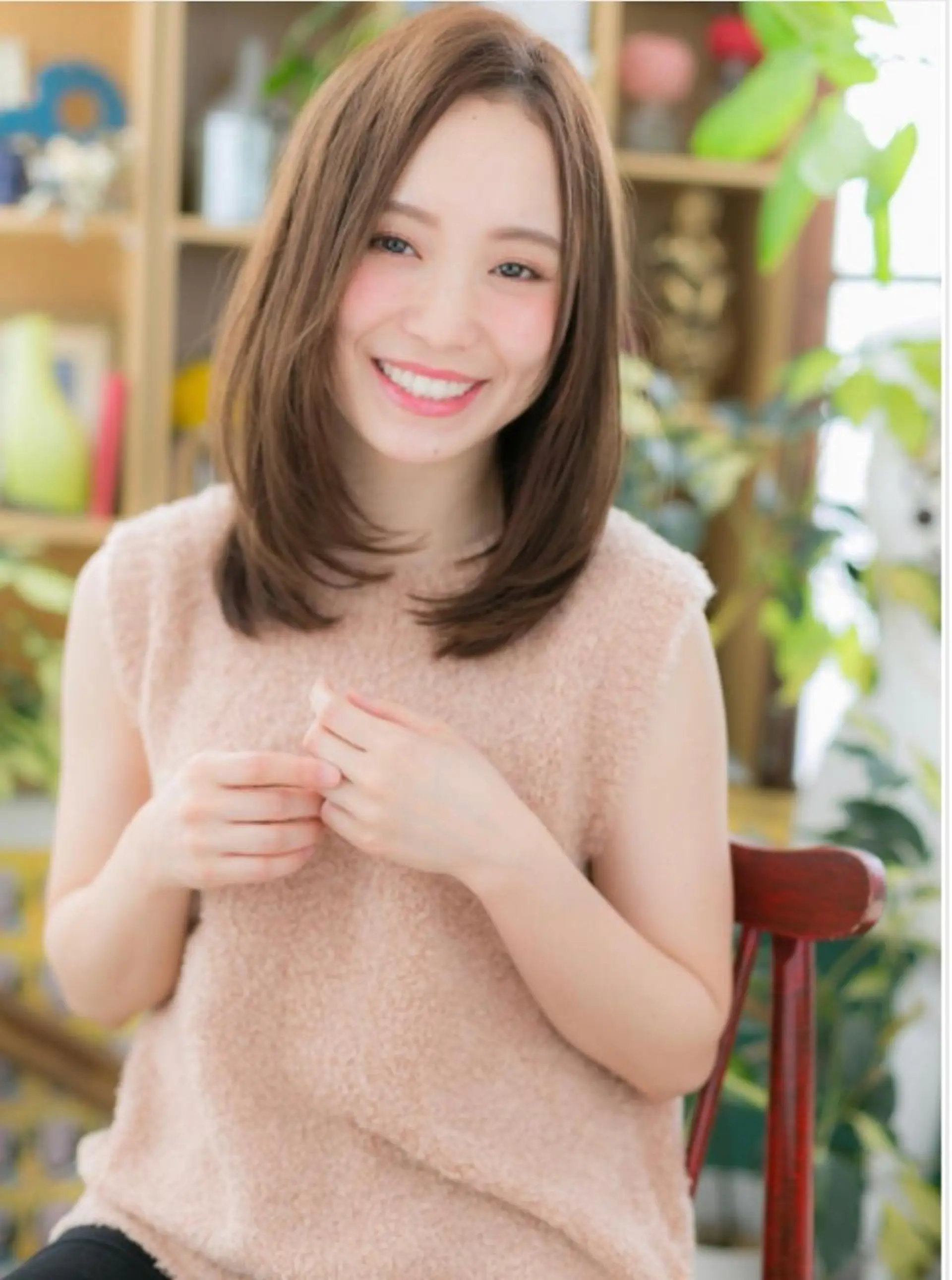 ミディアム カラー パーマ 後悔はさせません 🔥💪千原一輝のヘアスタイル