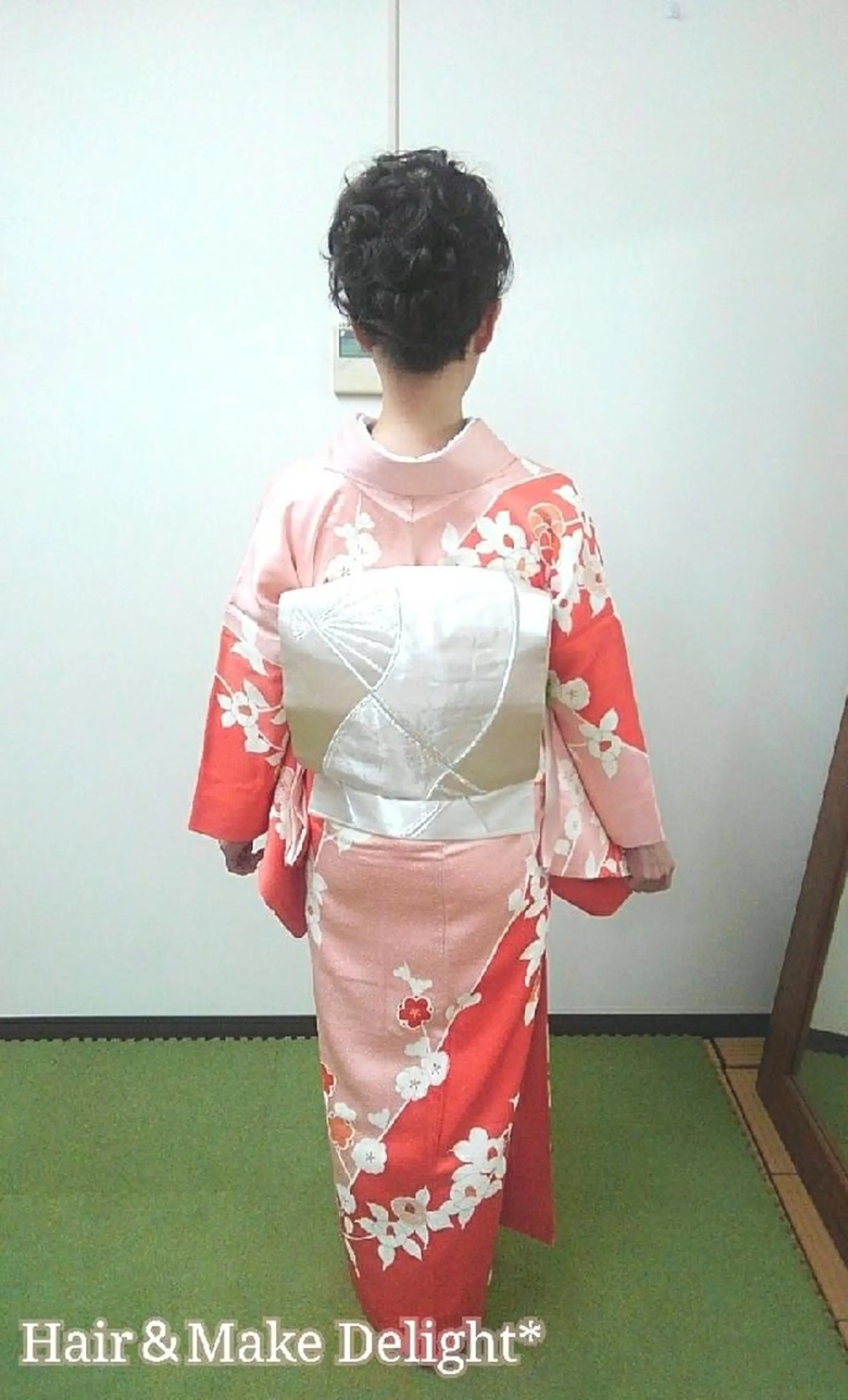 ヘアアレンジ セミロング Hair&Make  Delight*のヘアスタイル