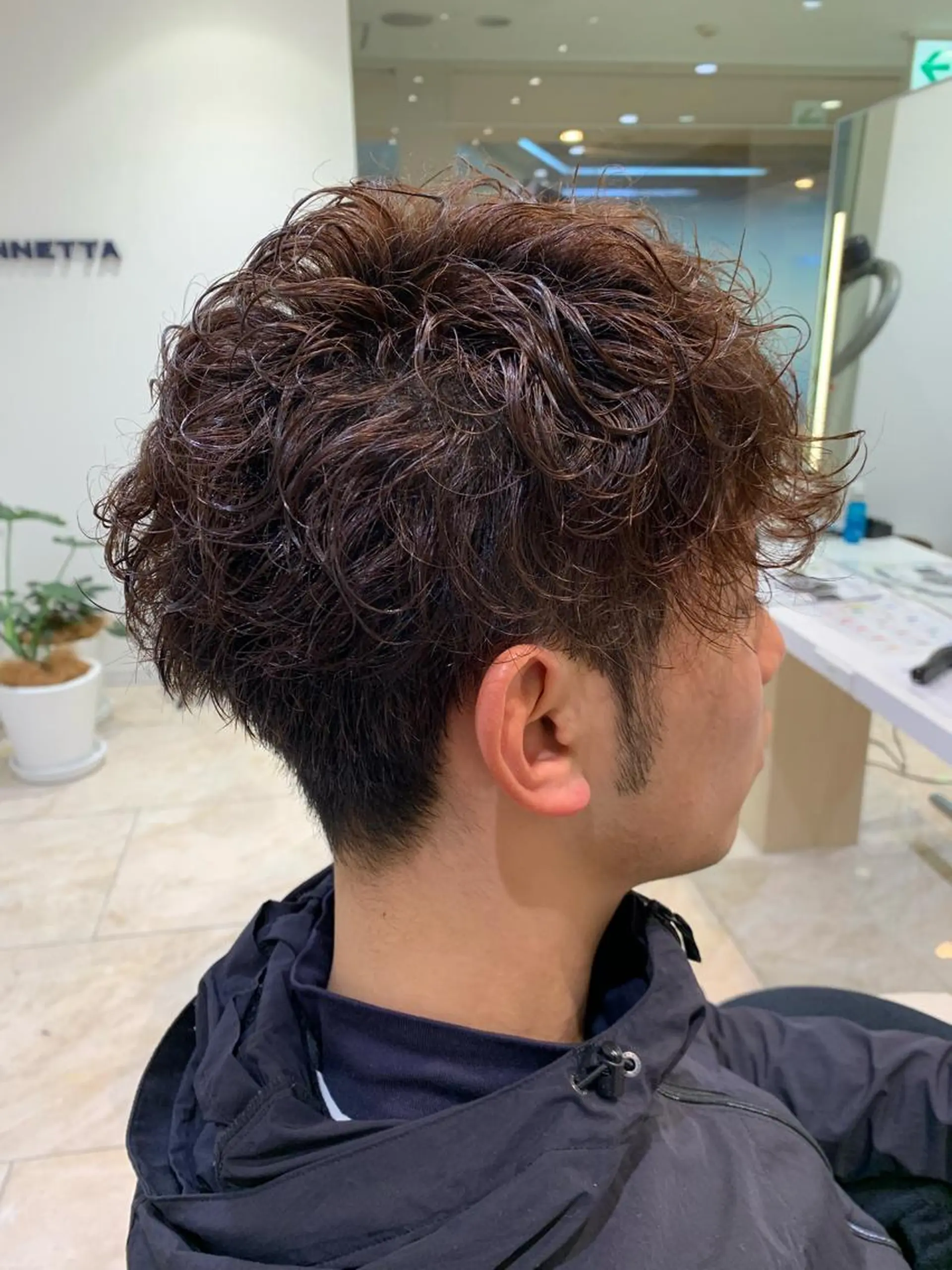 ショート パーマ メンズ ケンジアネッタ Men'sのヘアスタイル