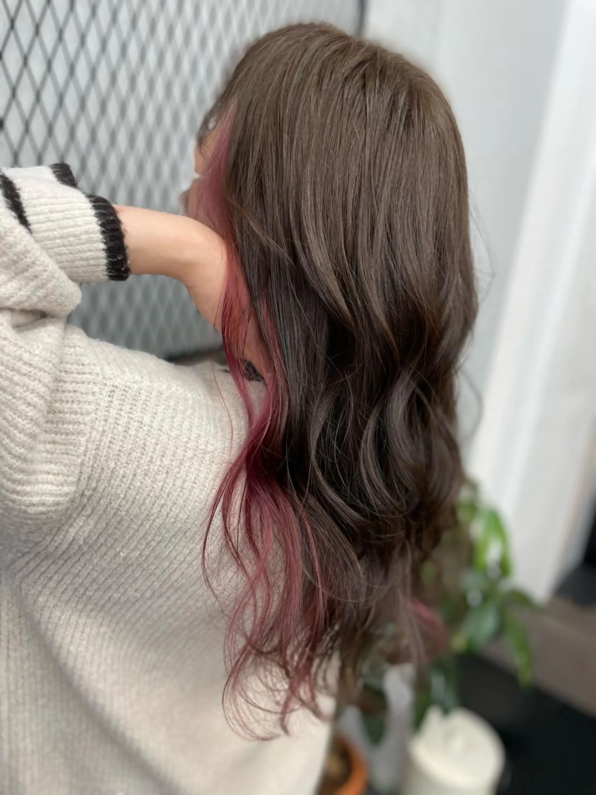 セミロング ヘアカラー トリートメント 似合わせ💖トレンド ✨TAKAMI😊のヘアスタイル