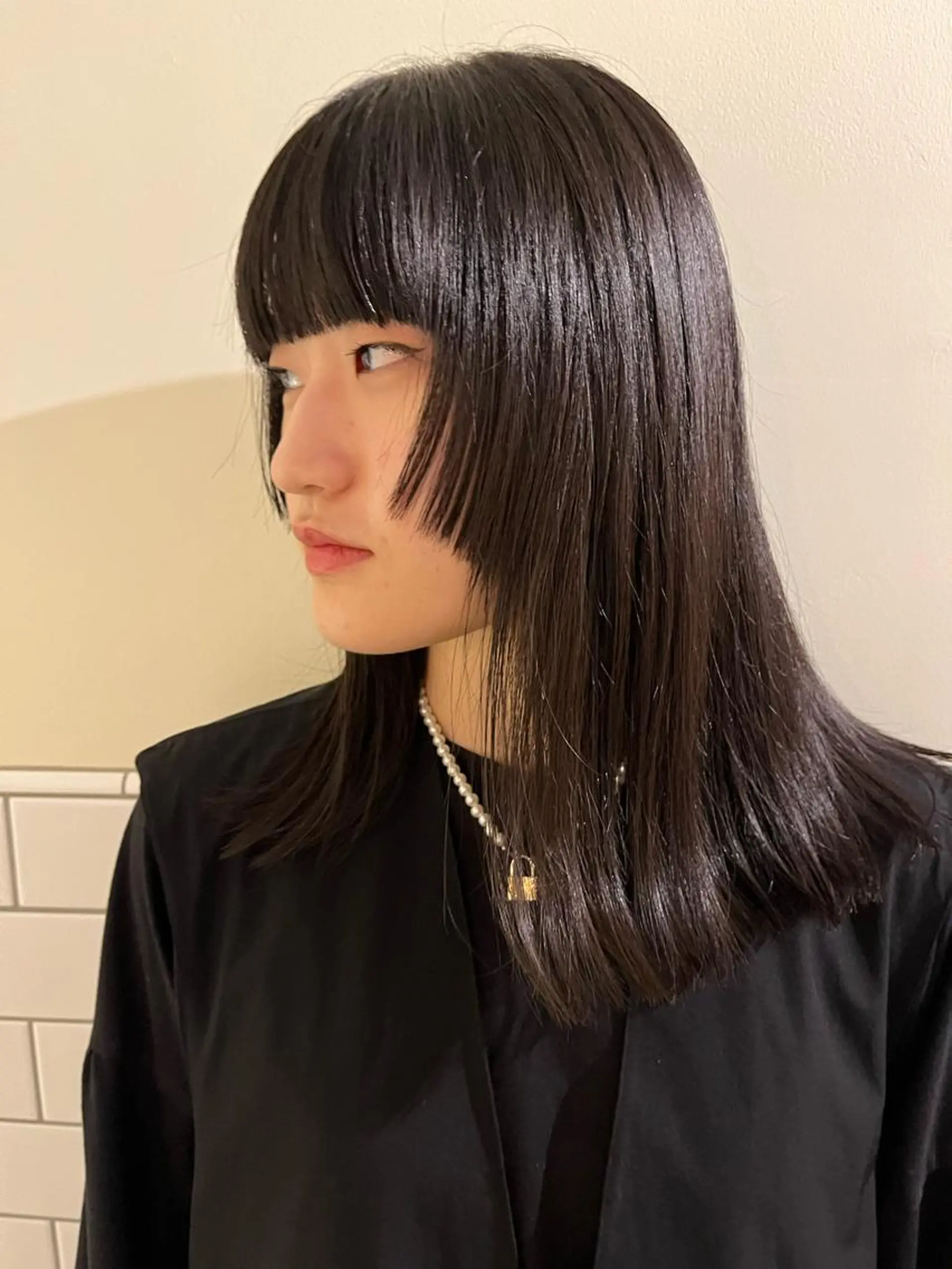 ミディアム カラー カット トリートメント ヘッドスパ ヘアセット 🦮shiori アイドルオタク🦮のヘアスタイル