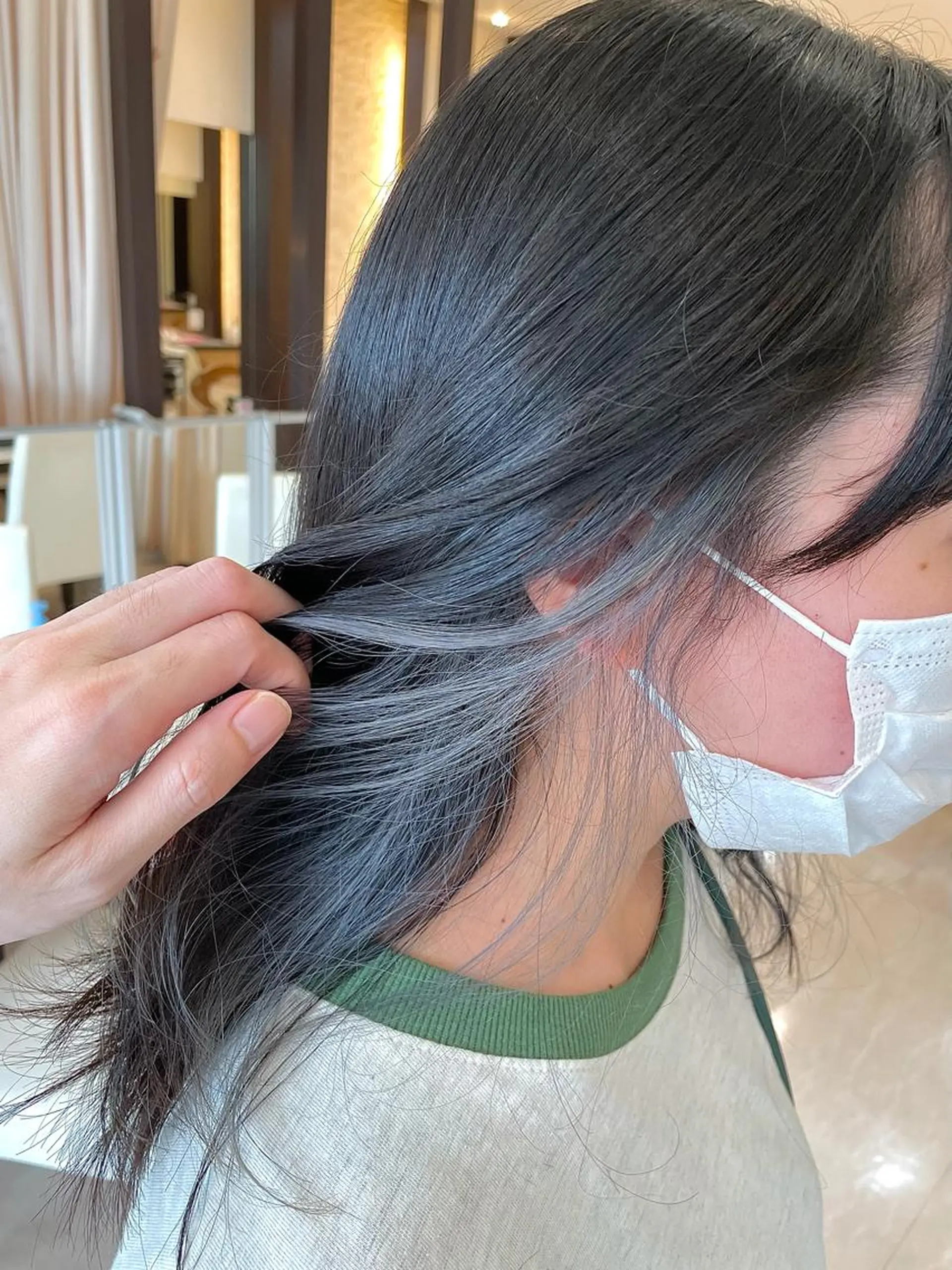 セミロング 武田 清久のヘアスタイル