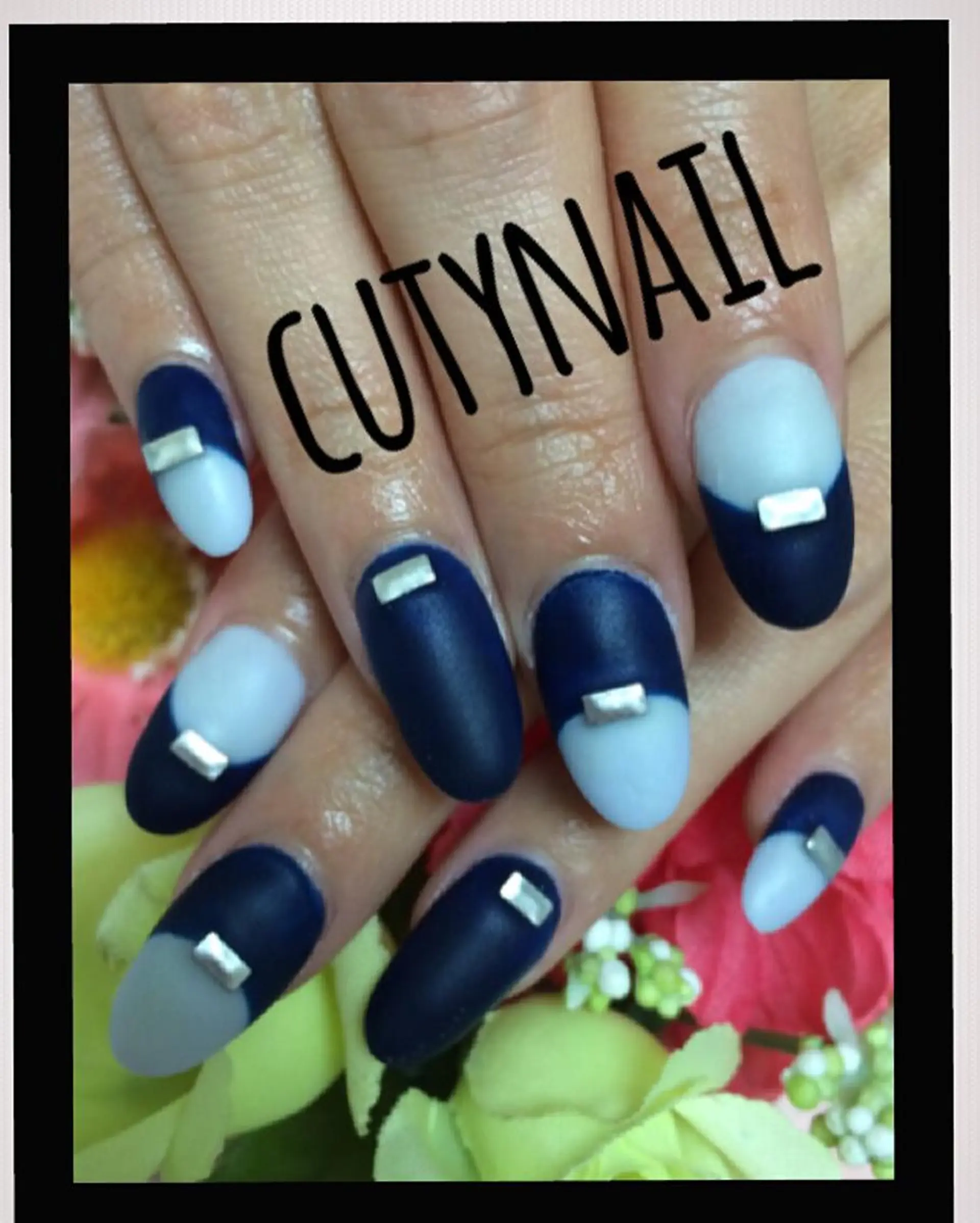 ネイル 長さ出し ジェルネイル cuty nailのネイルデザイン