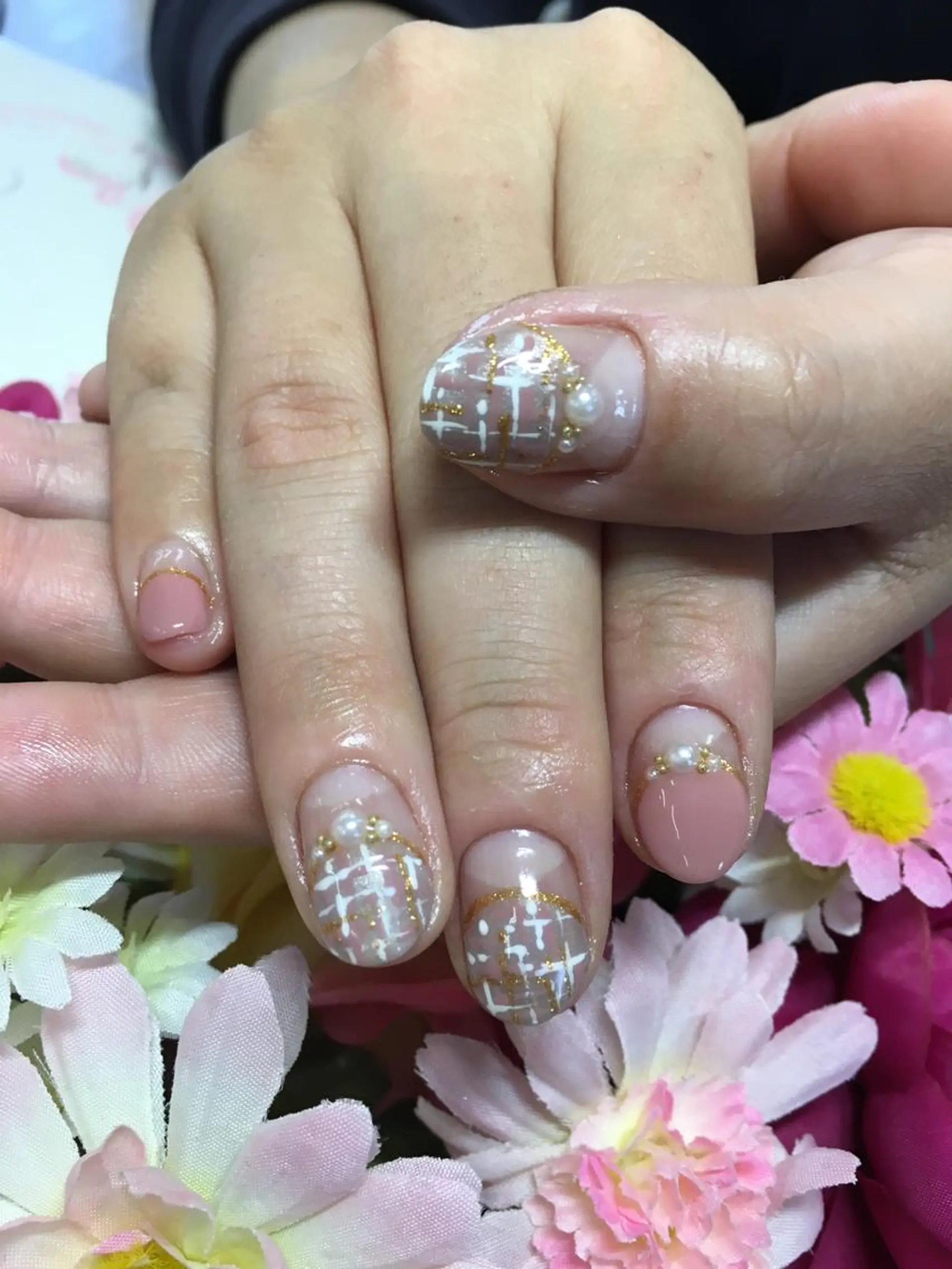 ネイル マツエク・マツパ nail salon＆school felice所属・フェリーチェ瑞江店 新山のネイルデザイン