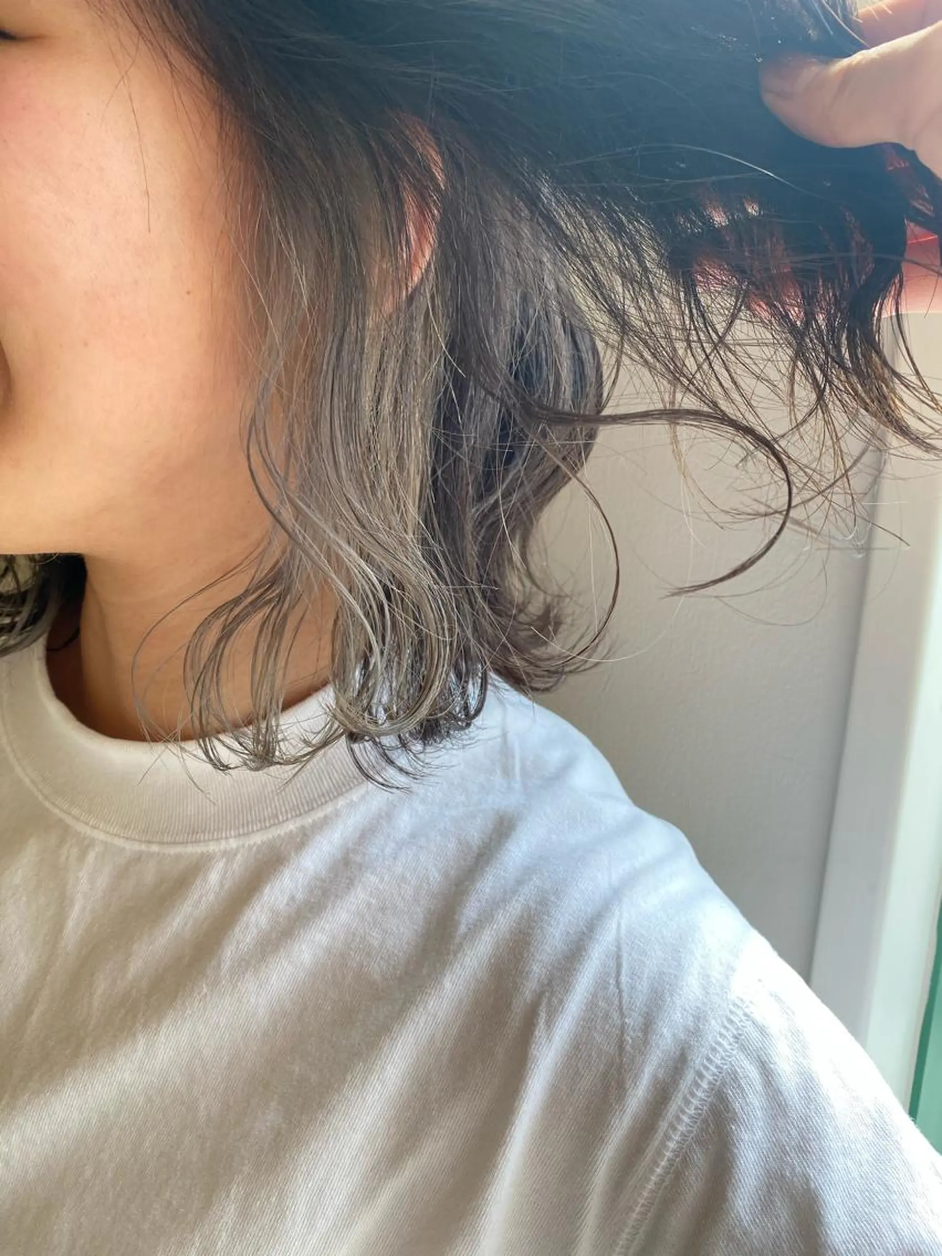 ミディアム カラー レイヤー/ウルフ🤎 mayo.のヘアスタイル