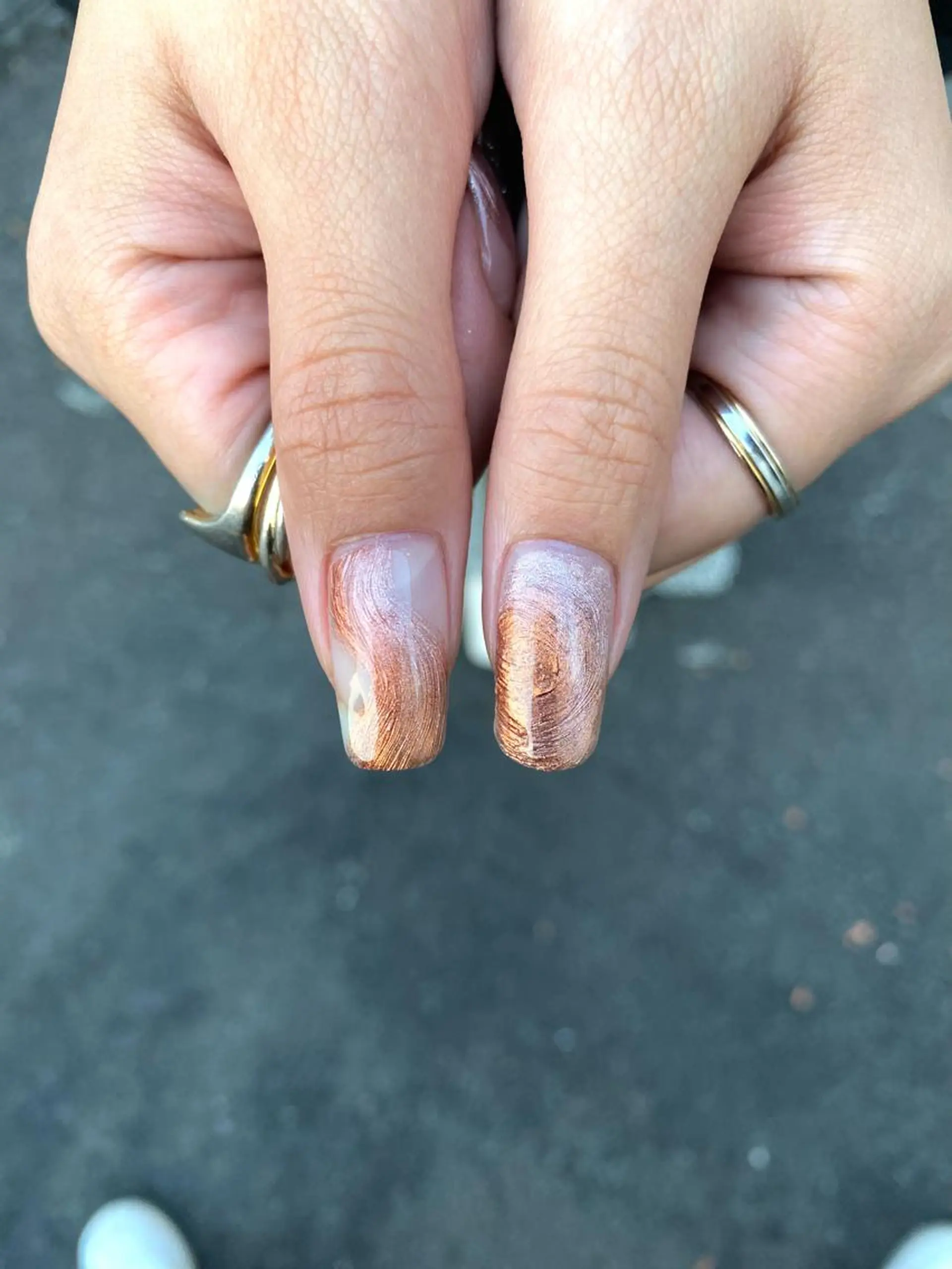 ネイル ジェルネイル ロングネイル ミラーネイル ニュアンスネイル ハンドネイル Nroom. /はるのネイルデザイン