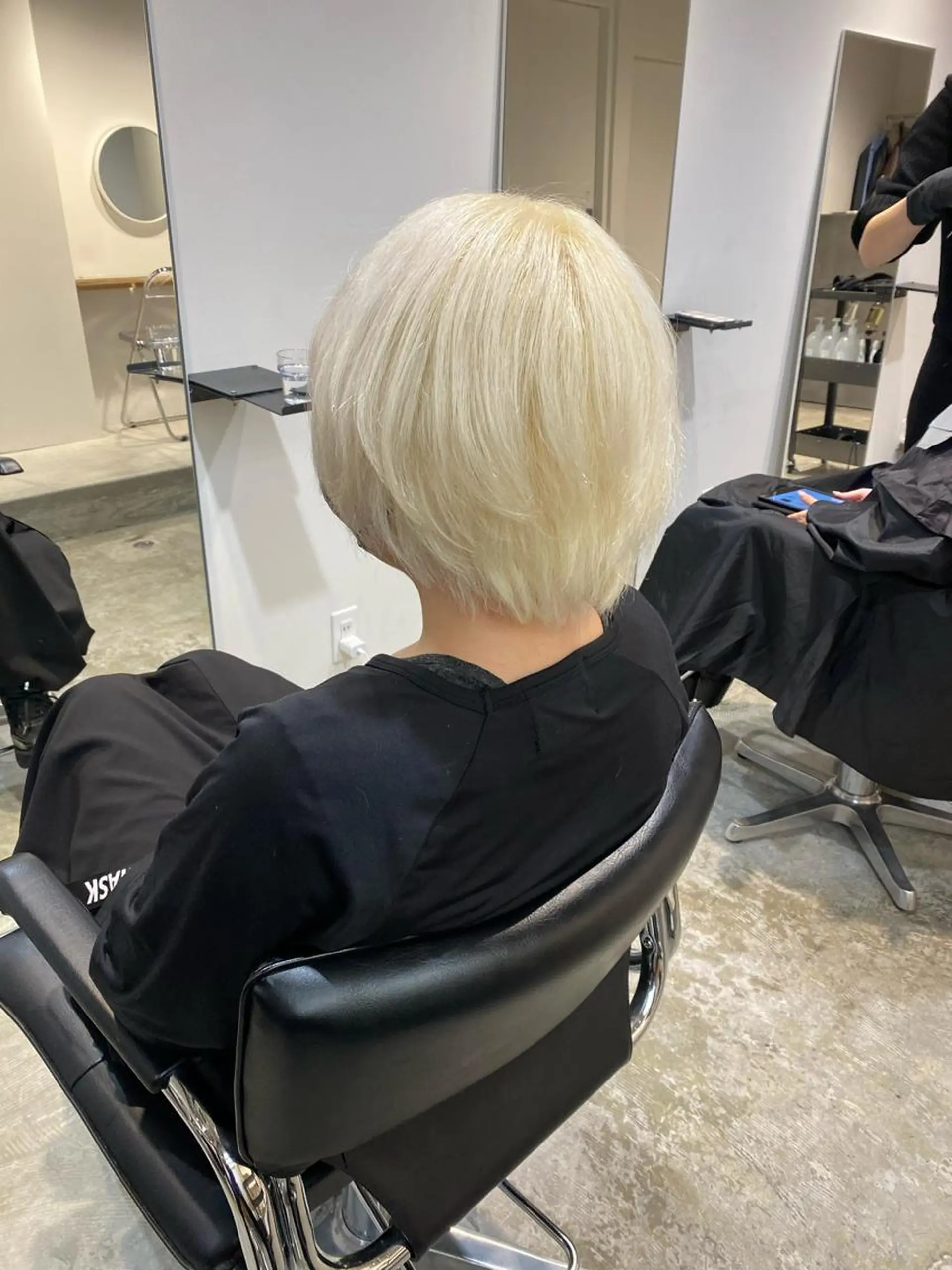 カラー サイレント美容師 アイリィのヘアスタイル