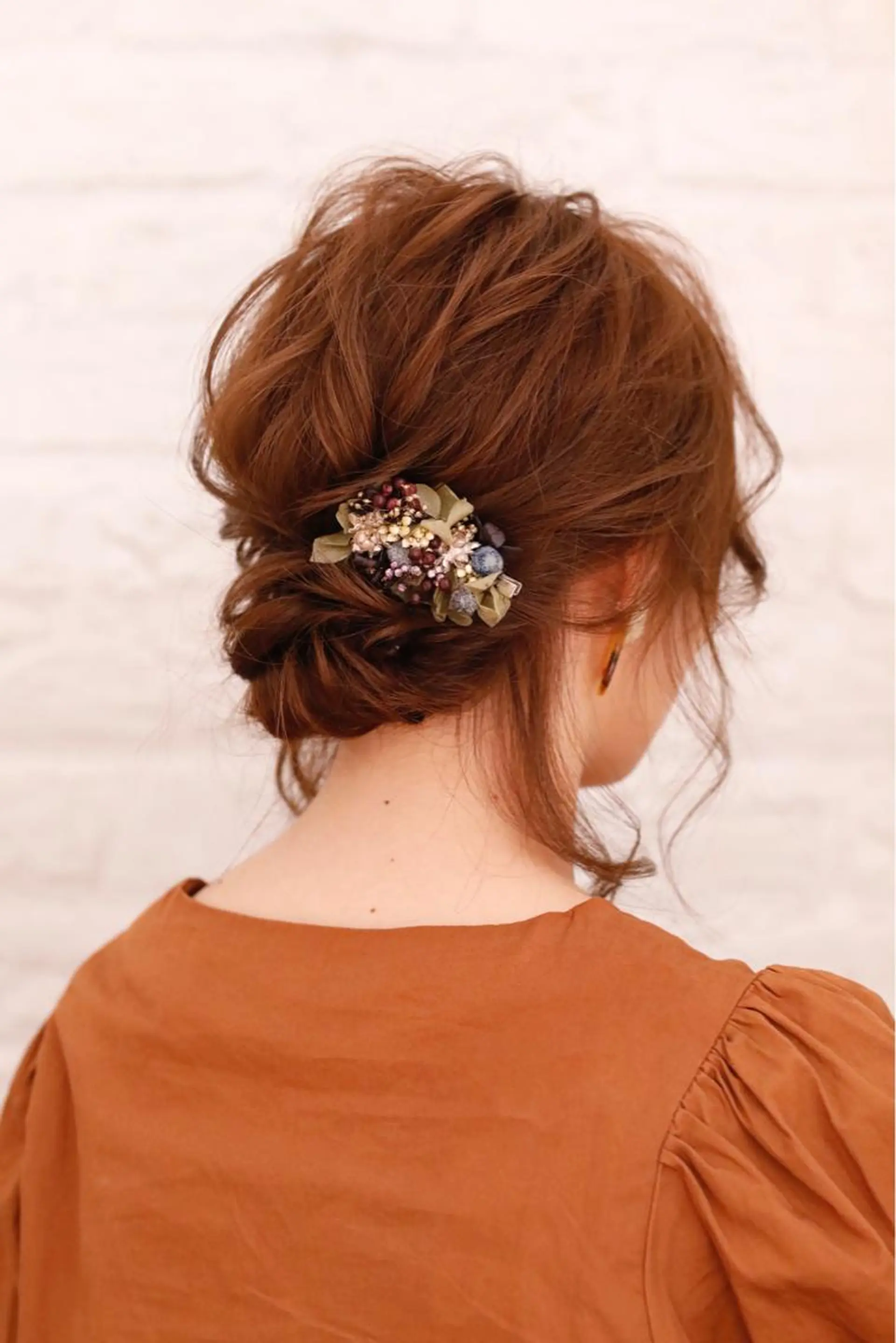 セミロング ヘアアレンジ ヘアセット 吉祥寺 似合 わせcut/kanaのヘアスタイル