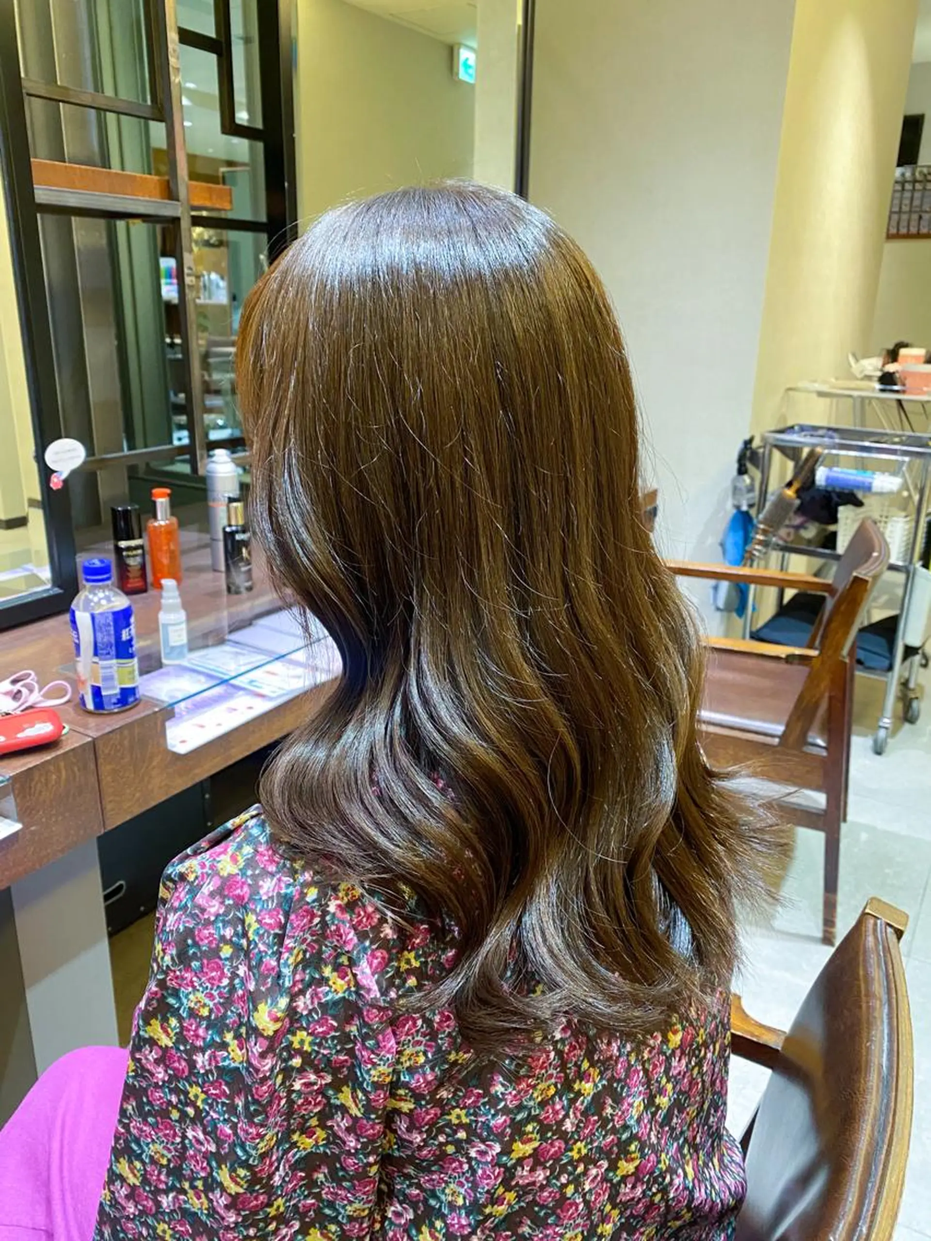 ロング カラー 縮毛矯正/髪質改善 ルクア9F/小倉悠佑のヘアスタイル