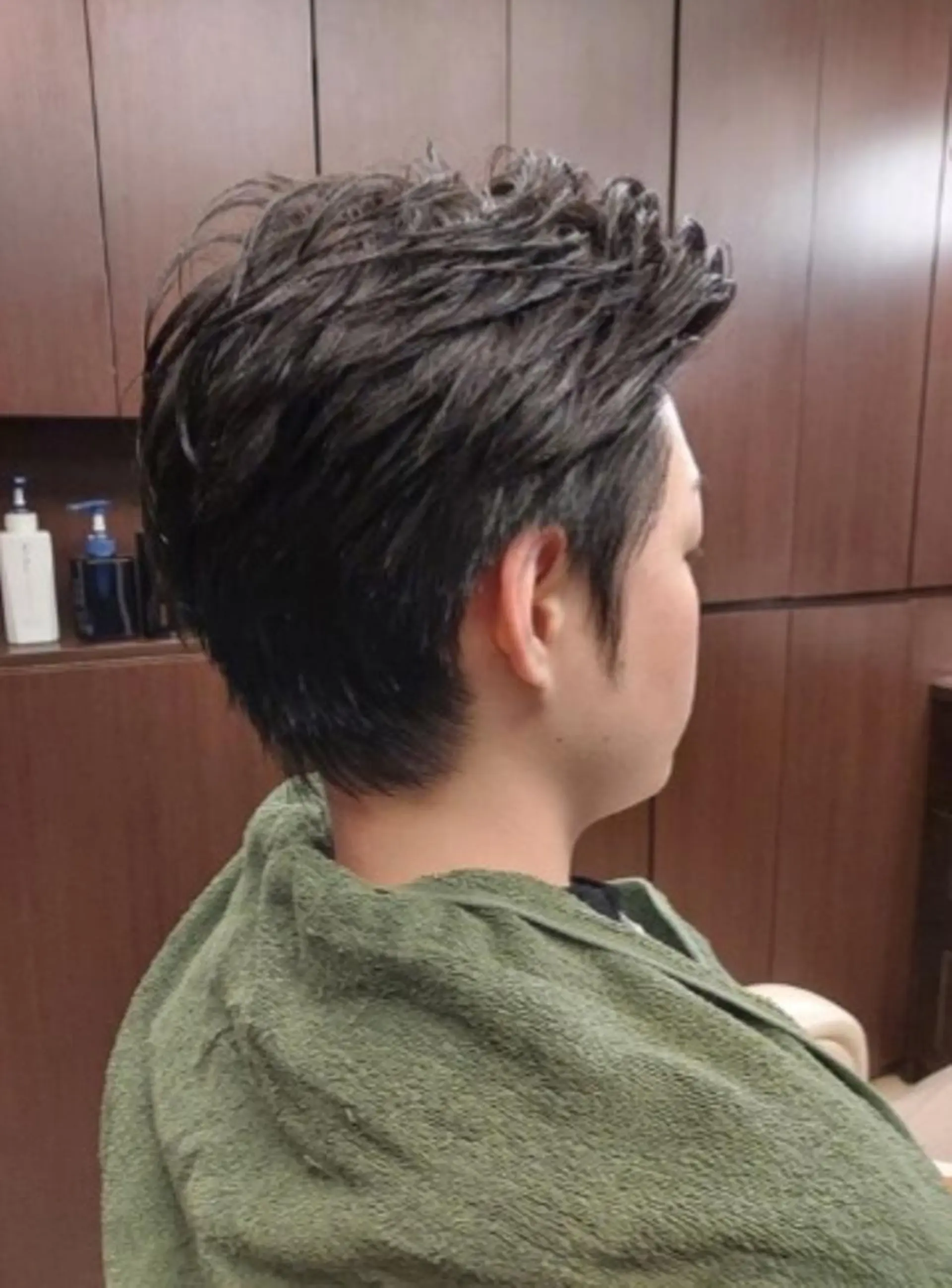 メンズ BARBERSTAG 上拂恭平のヘアスタイル