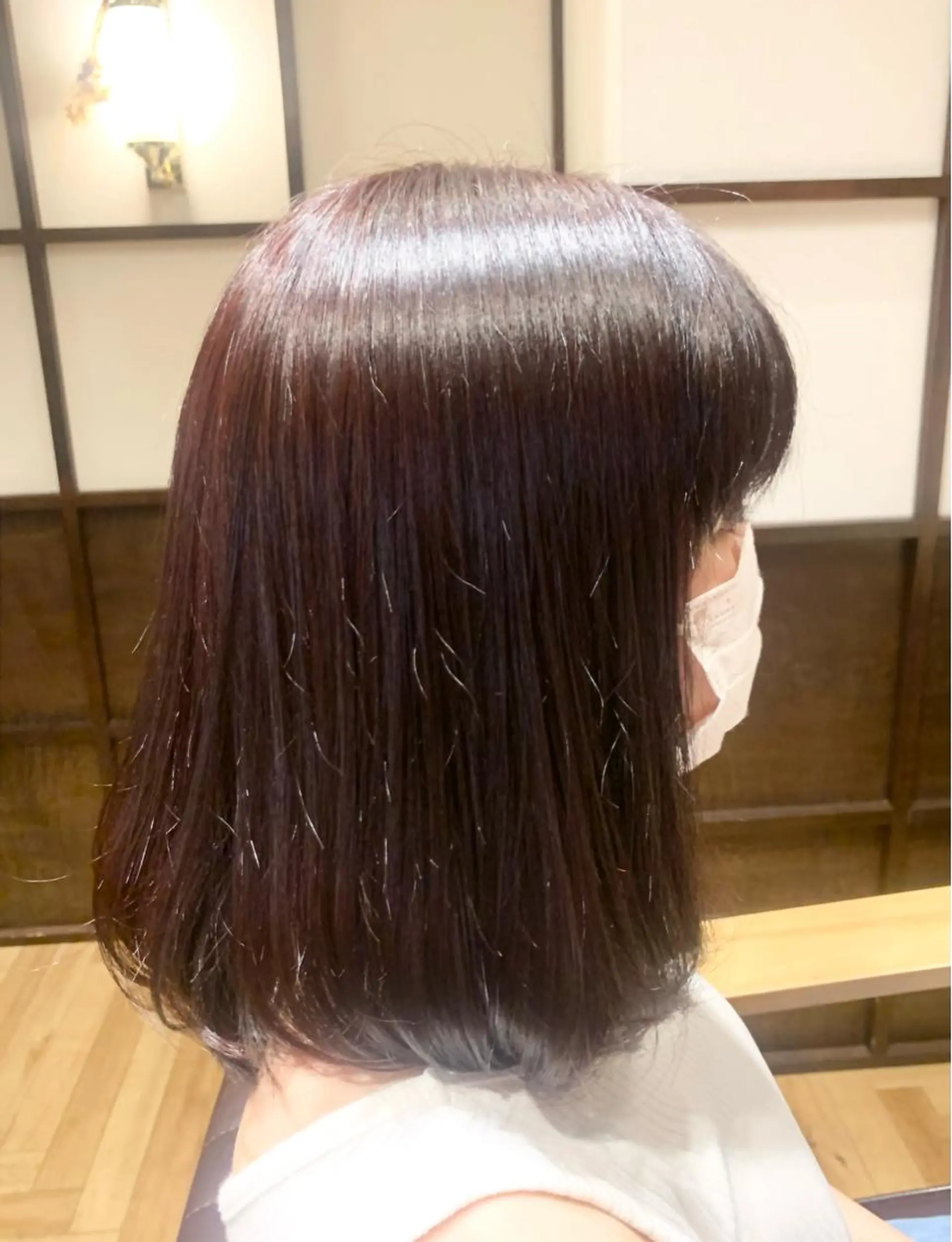 ミディアム 【くせ毛さんのお悩み 解決🍀】栗橋のヘアスタイル