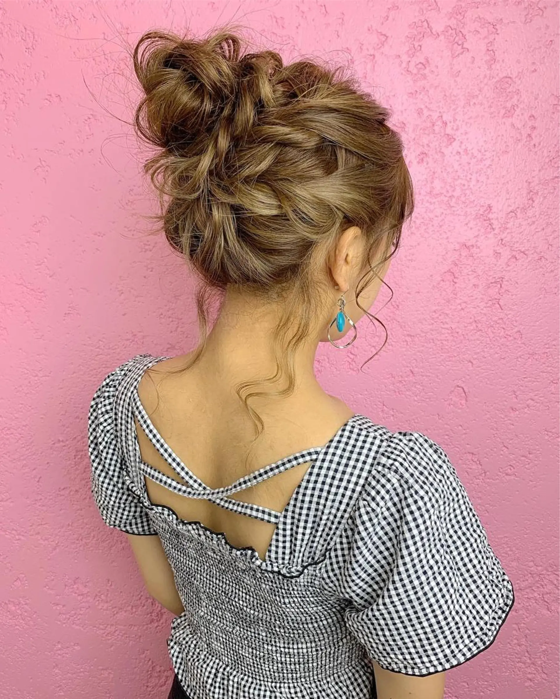 ミディアム カラー ヘアアレンジ boutique misakiのヘアスタイル