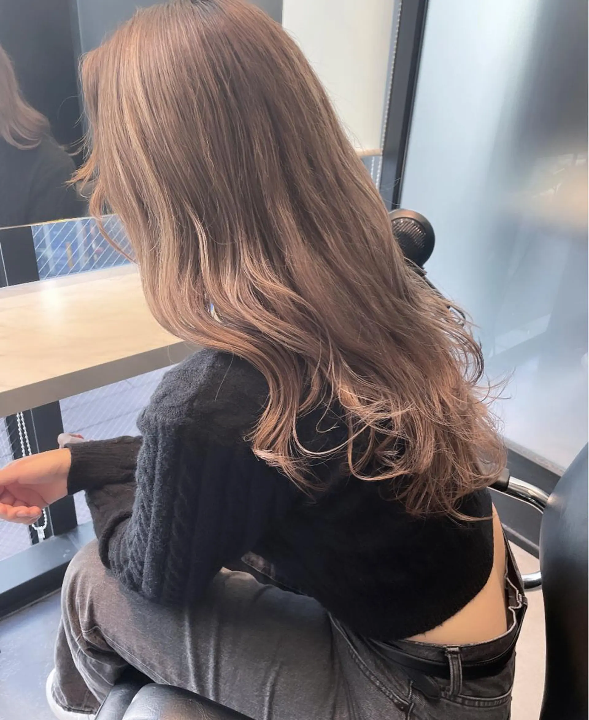 セミロング カラー 韓国ヘア 店長NEGIのヘアスタイル