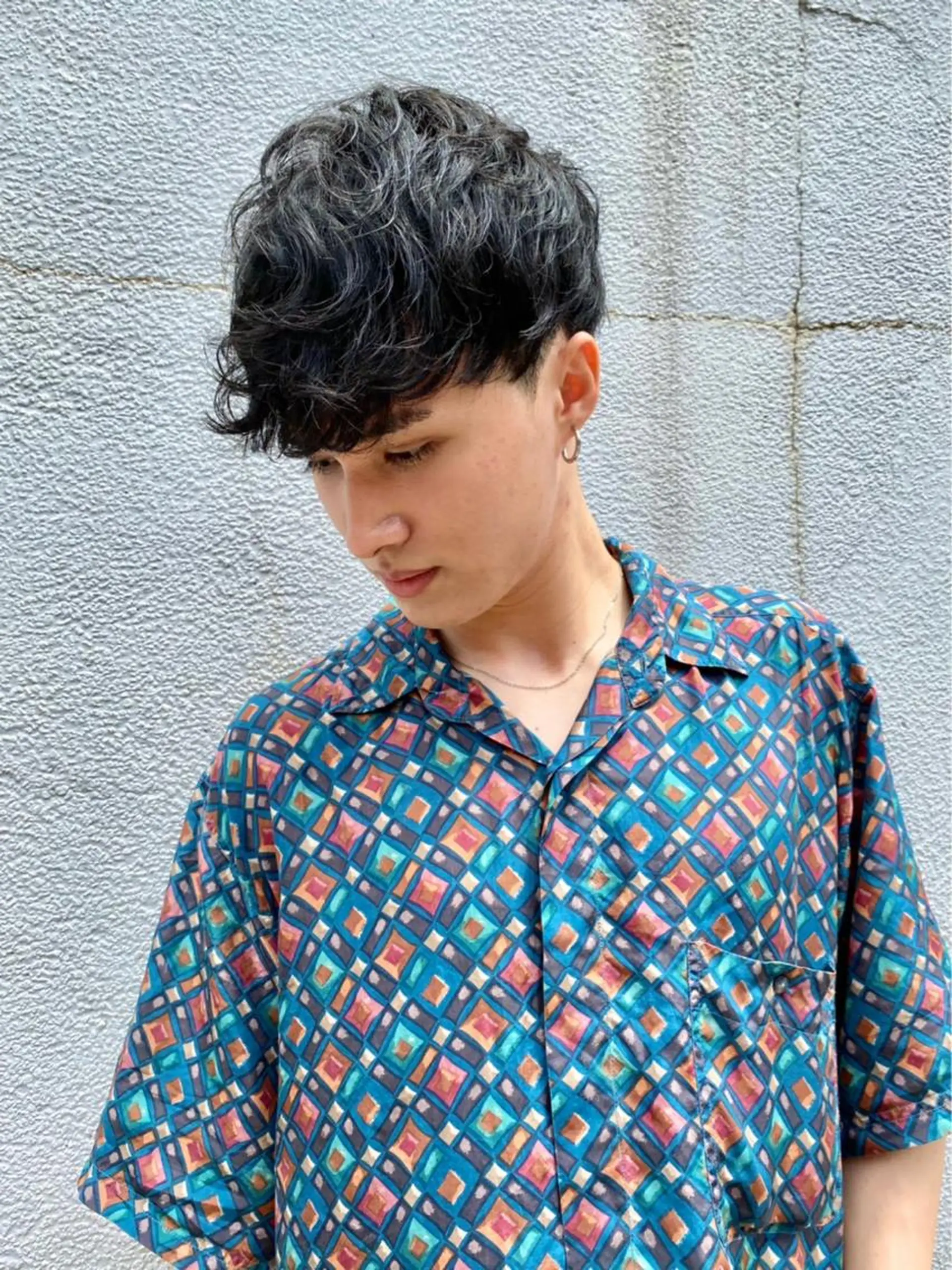 ミディアム カラー パーマ ヘアアレンジ メンズ カット パーマ トリートメント 【公式】amble luxe池袋東口🩷のヘアスタイル