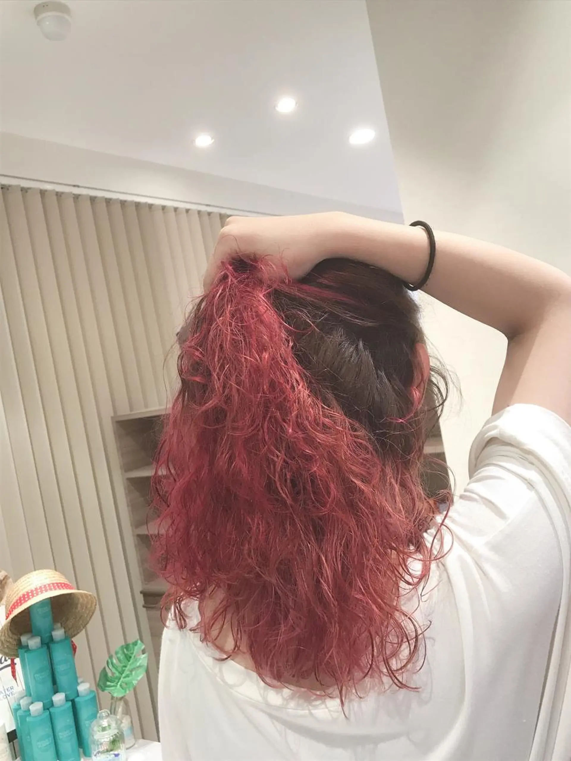 セミロング カット ヘアカラー トリートメント KOOKI スティードトーキョーのヘアスタイル