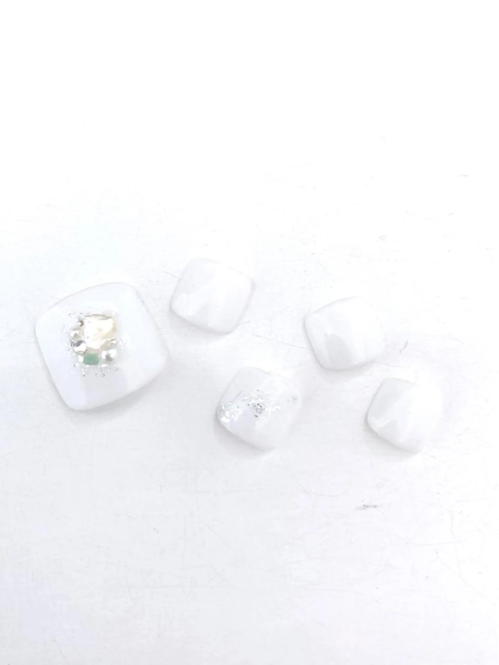 ショート フットネイル 山田 千彬のネイルデザイン