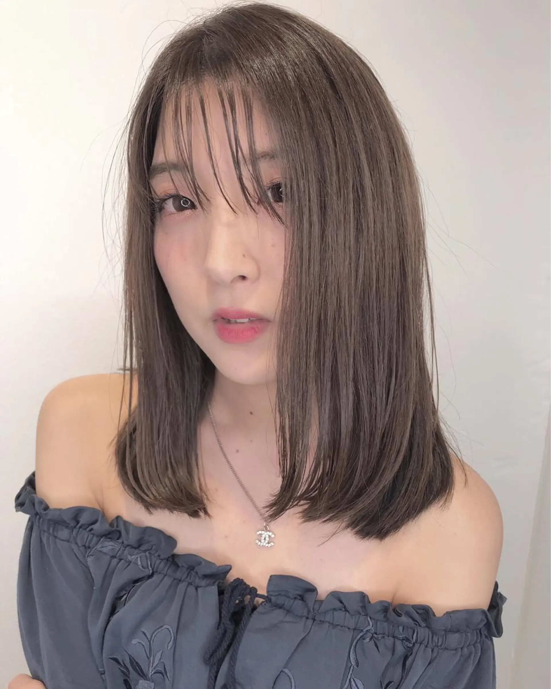ミディアム カラー 鍋島 拓真のヘアスタイル