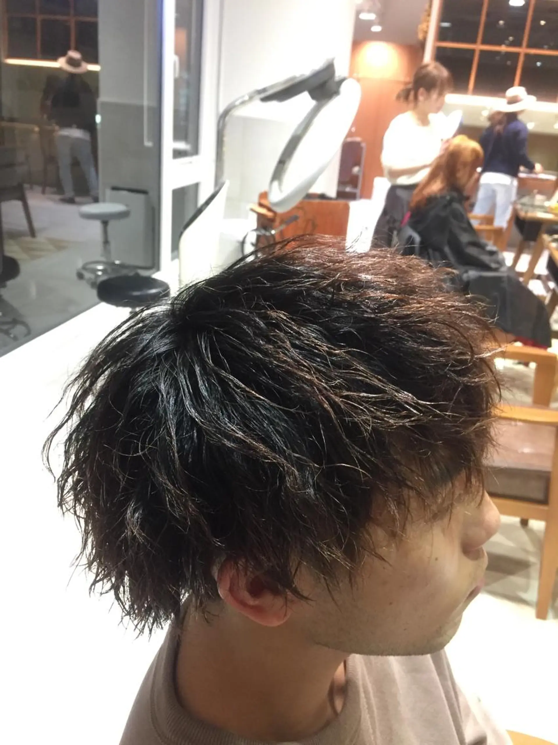 カラー パーマ ヘアアレンジ メンズ メンズパーマの巨匠 鈴木純のヘアスタイル