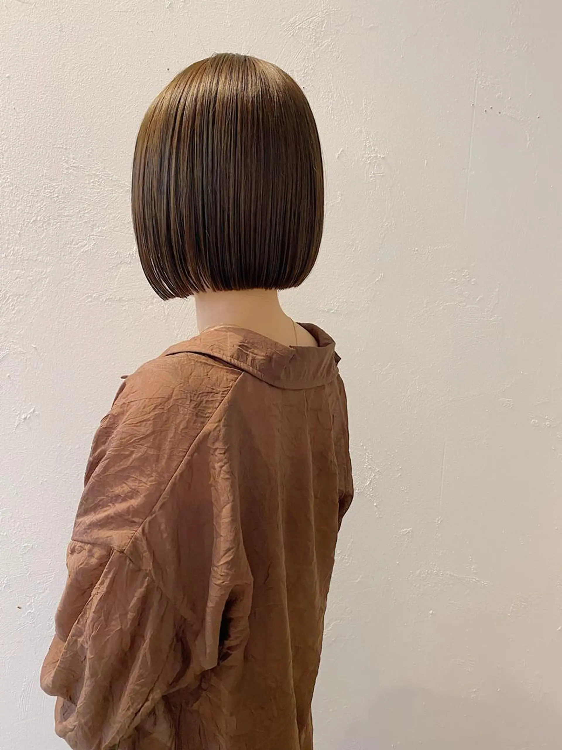 ショート 切りっぱなしボブ ボブ 似合わせカット 外ハネヘア CRAFT hairdesignのヘアスタイル