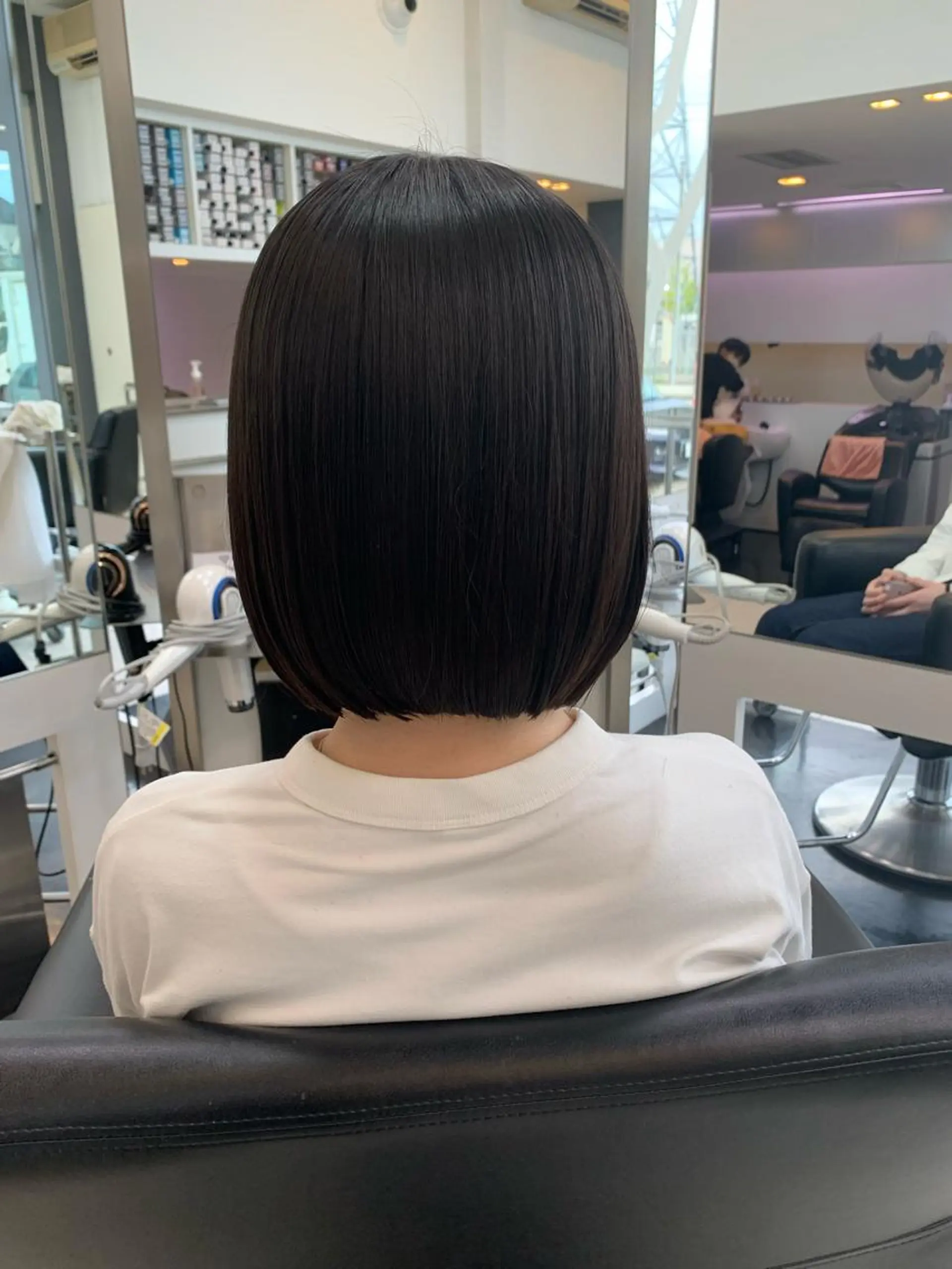 ショート Agu hair grove 金沢八日市店所属・名竹聖治/透明感 カラー/縮毛矯正のヘアスタイル