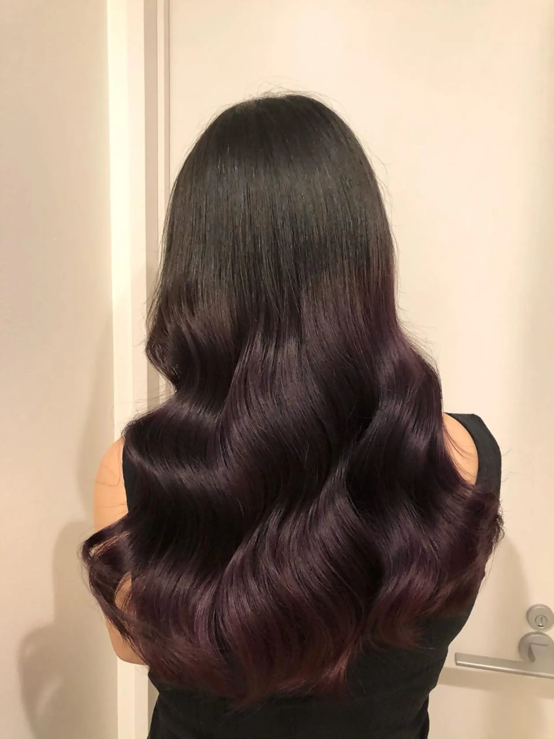 ロング カラー シールエクステ バレイヤージュ ダブルカラー グラデーションカラー ハイライトカラー ヘアカラー トリートメント 🧡艶髪ちゅるん髪 🫧🧡YUKI❄️のヘアスタイル