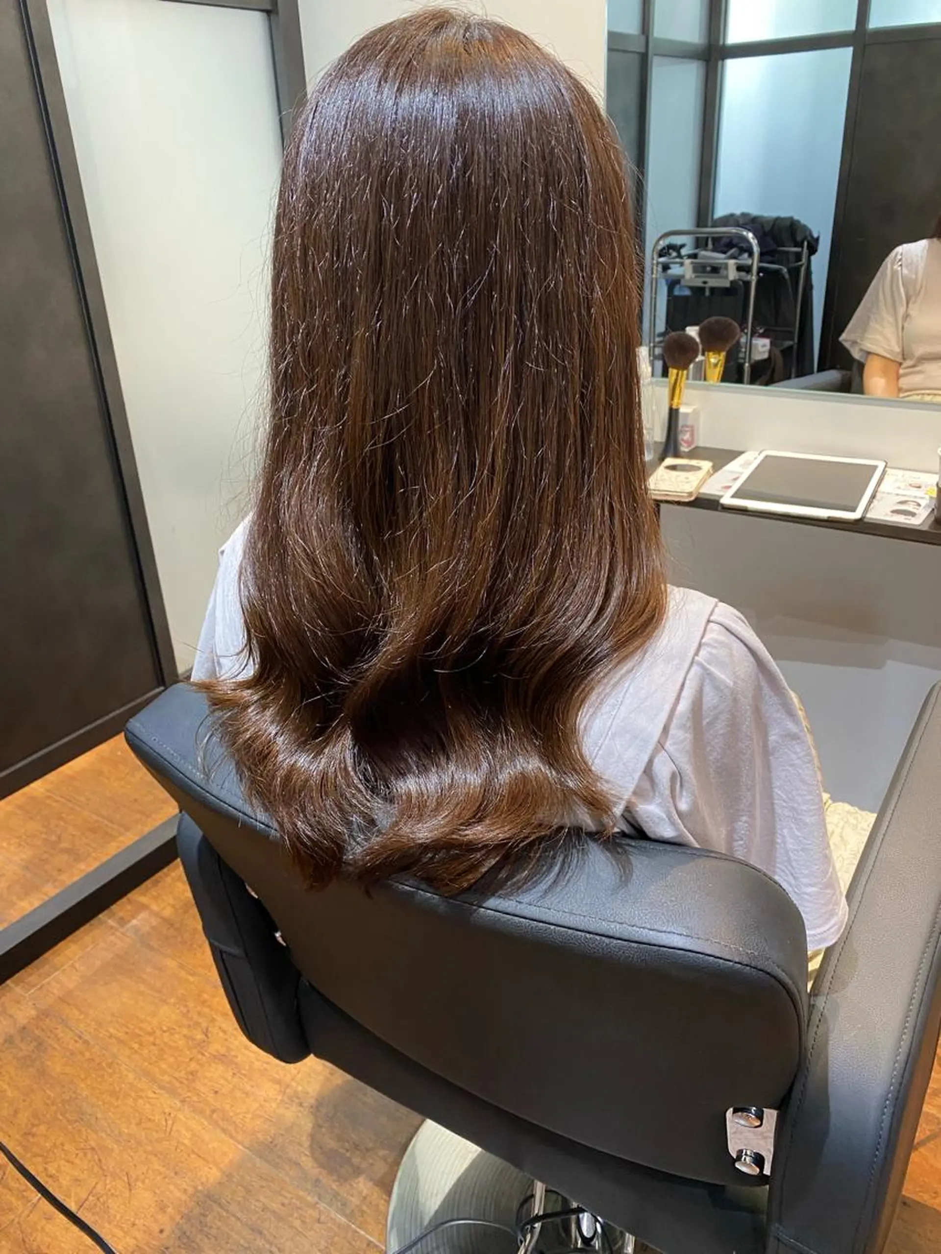 ロング カラー 田村 良生のヘアスタイル