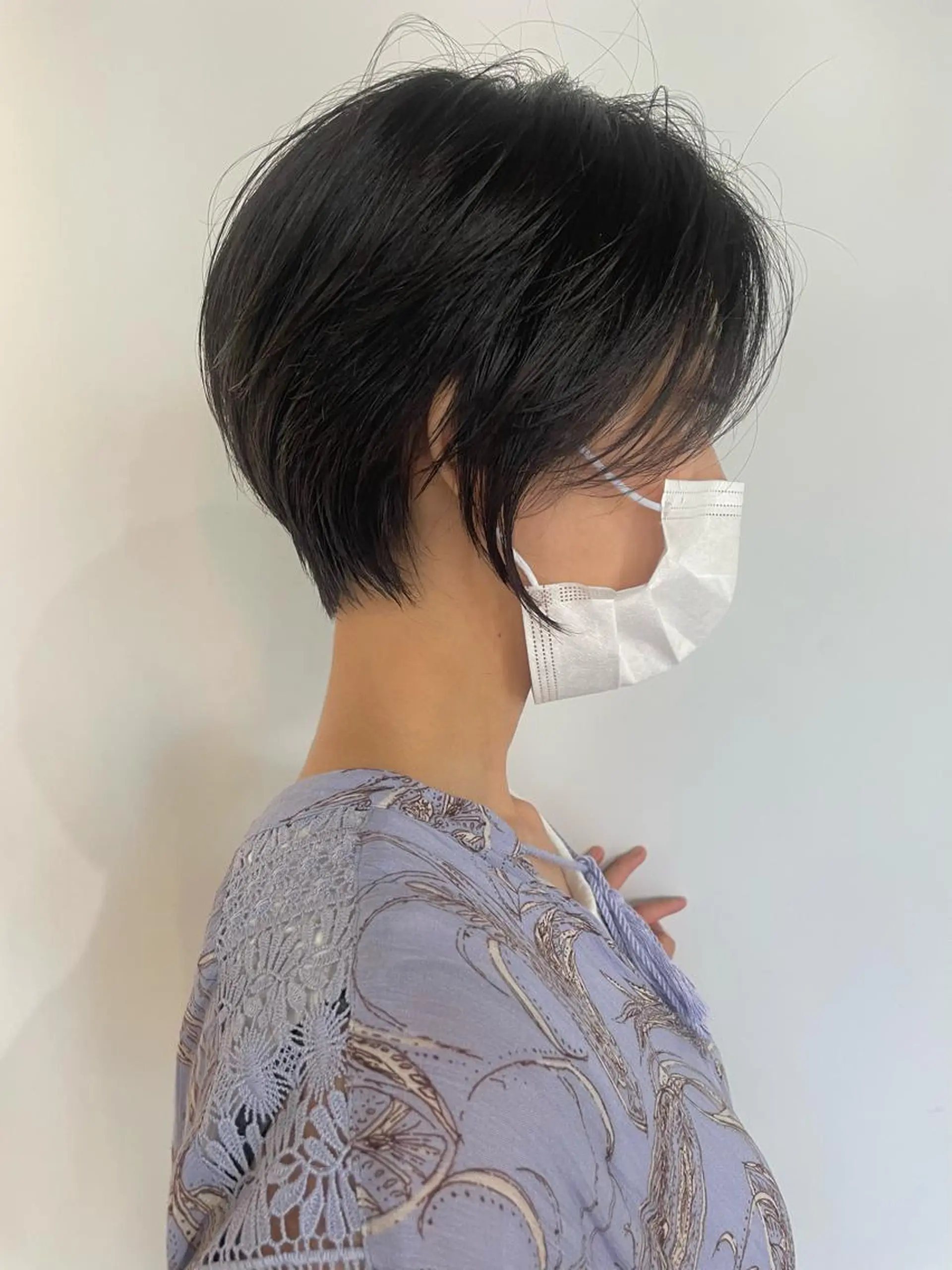 ショート Leverage New York所属・小滝 楓のヘアスタイル