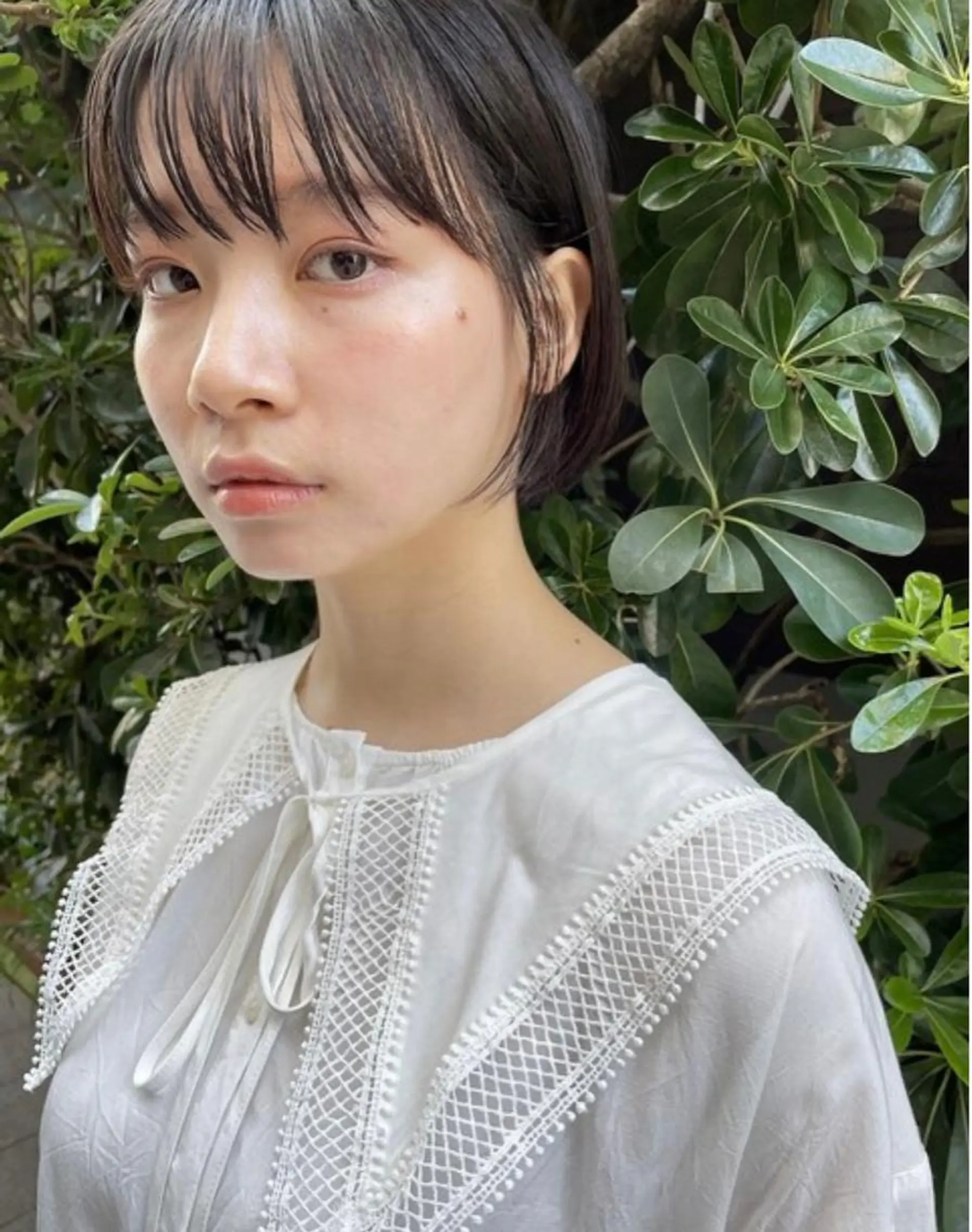 ショート 野村 百花のヘアスタイル