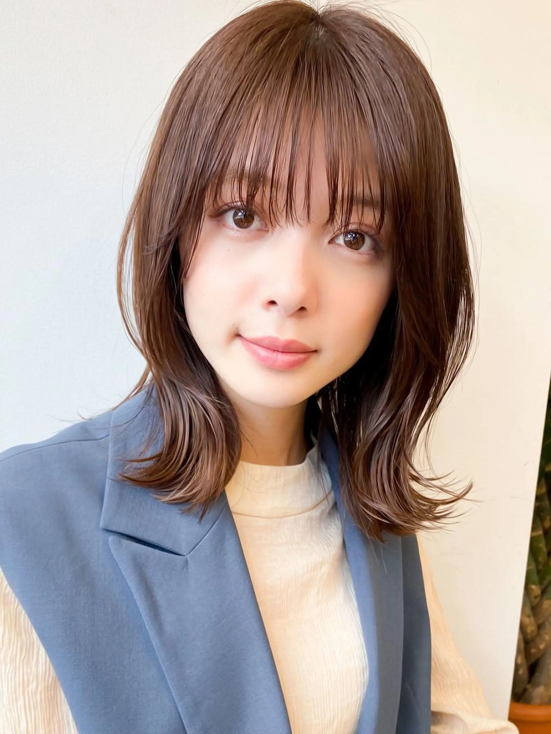 パーマ ced下赤塚店／うる 艶ヘアカラー🦋のヘアスタイル