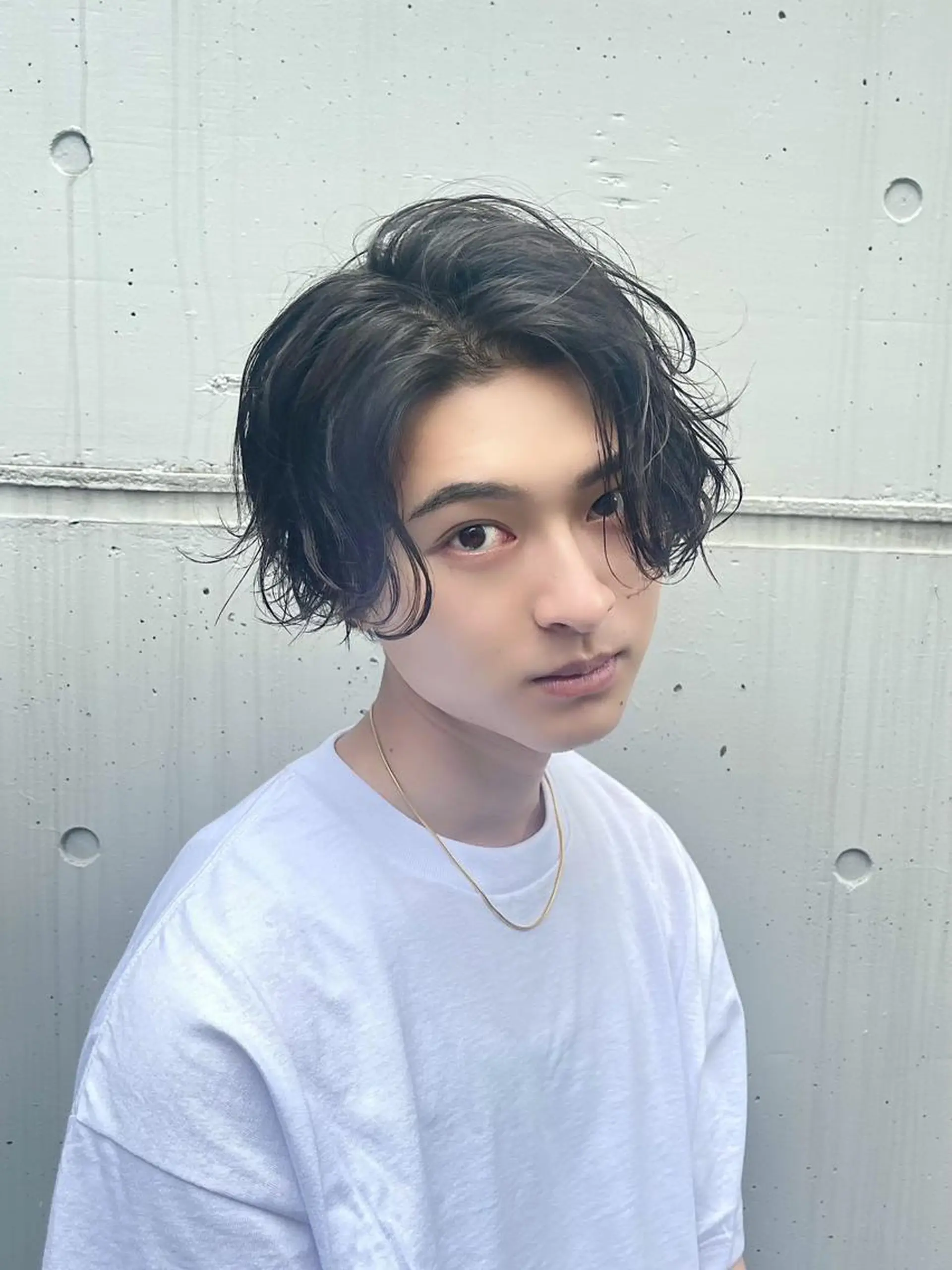 メンズ メンズパーマ 波巻きパーマ fifth リュウセイのヘアスタイル